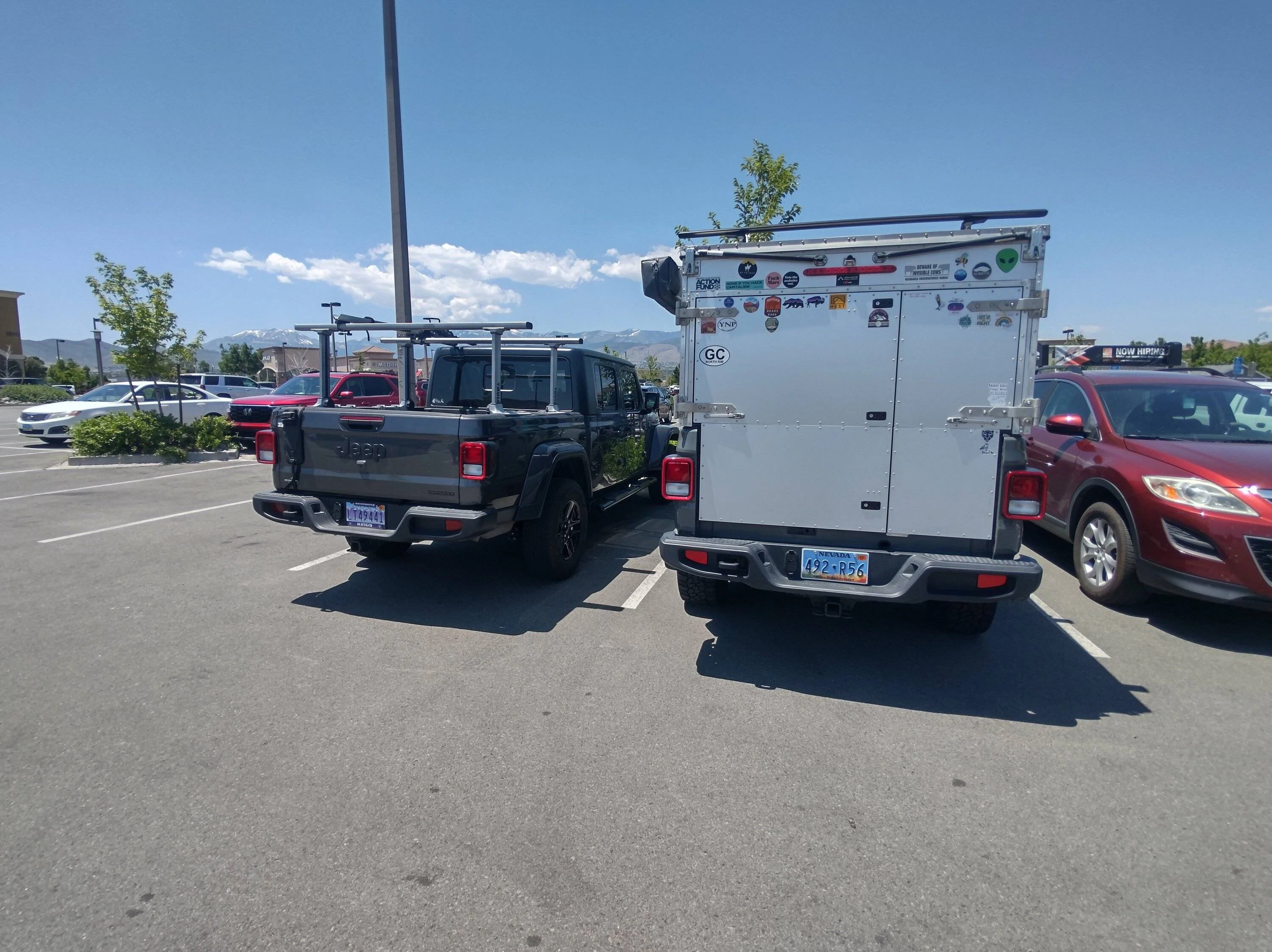 Jeep Gladiator Jeeps Parking Next To Jeeps IMG_20230704_124443092_HDR