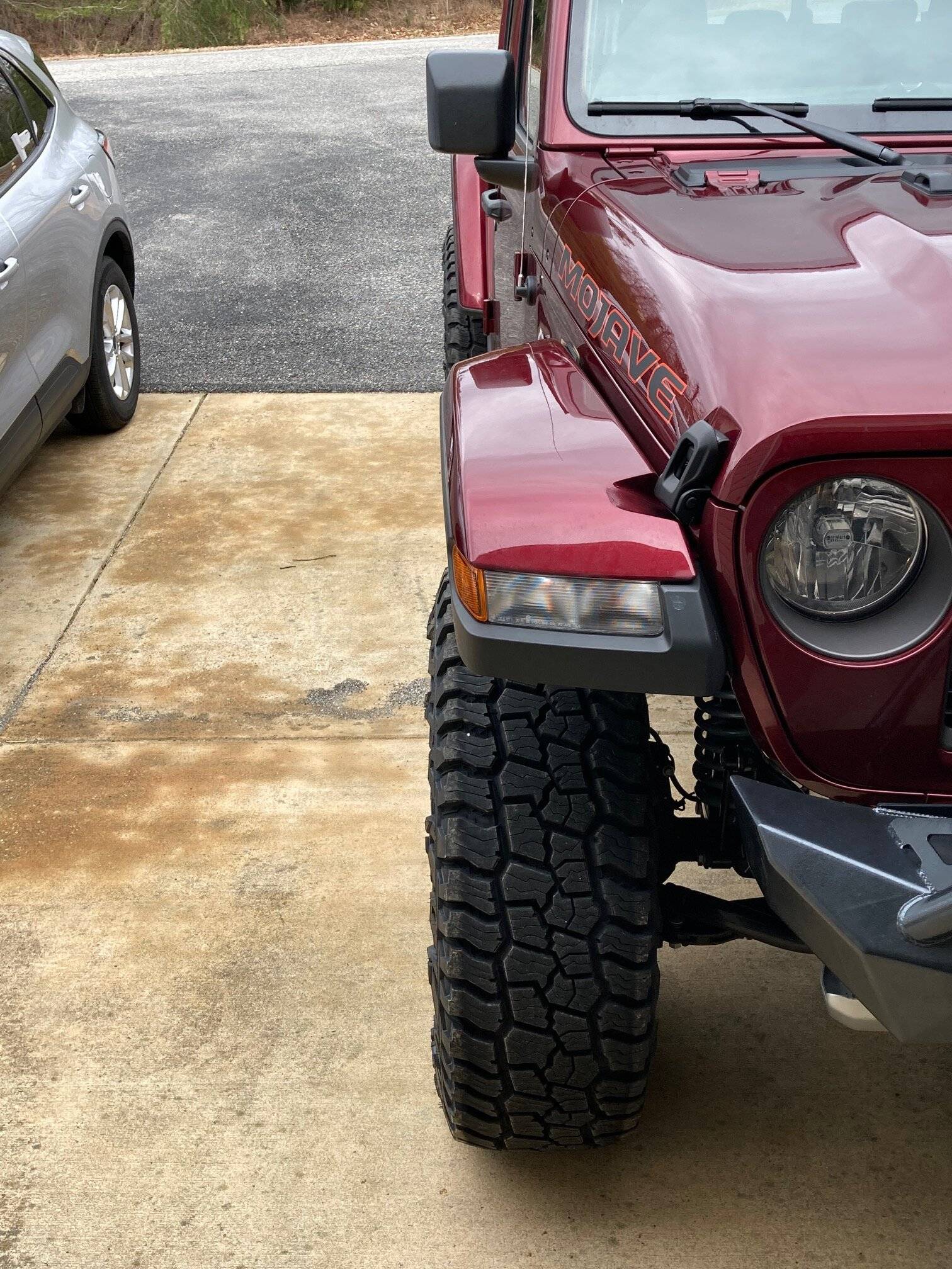 Jeep Gladiator NEW Clayton JT Rear Track Bar with Tire Clearance Bend IMG_3430