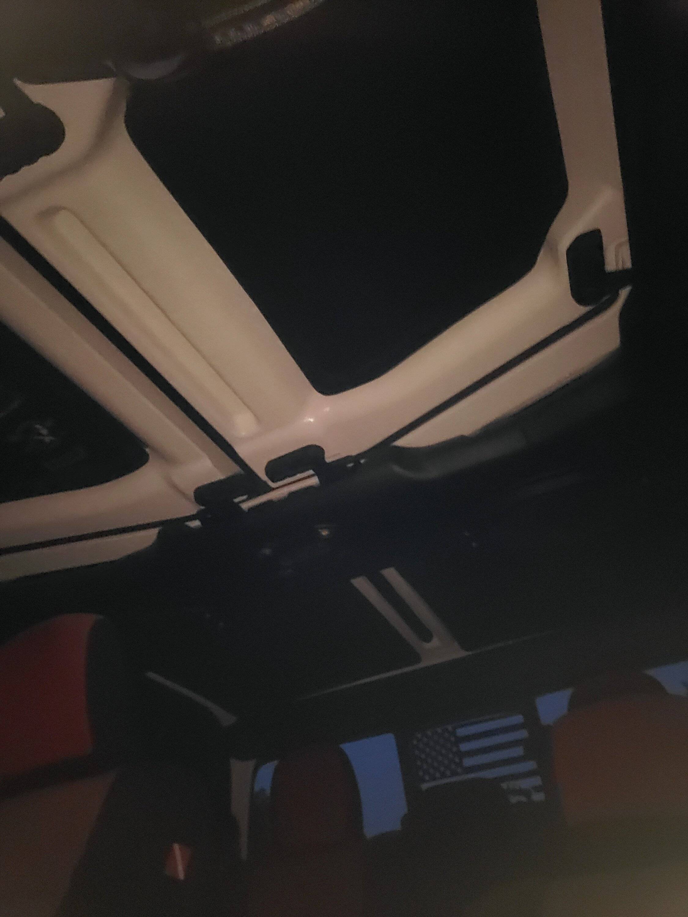 Jeep Gladiator Why isn’t this factory? Full Hotheads Headliner, with an OEM+ twist. 20230705_205426