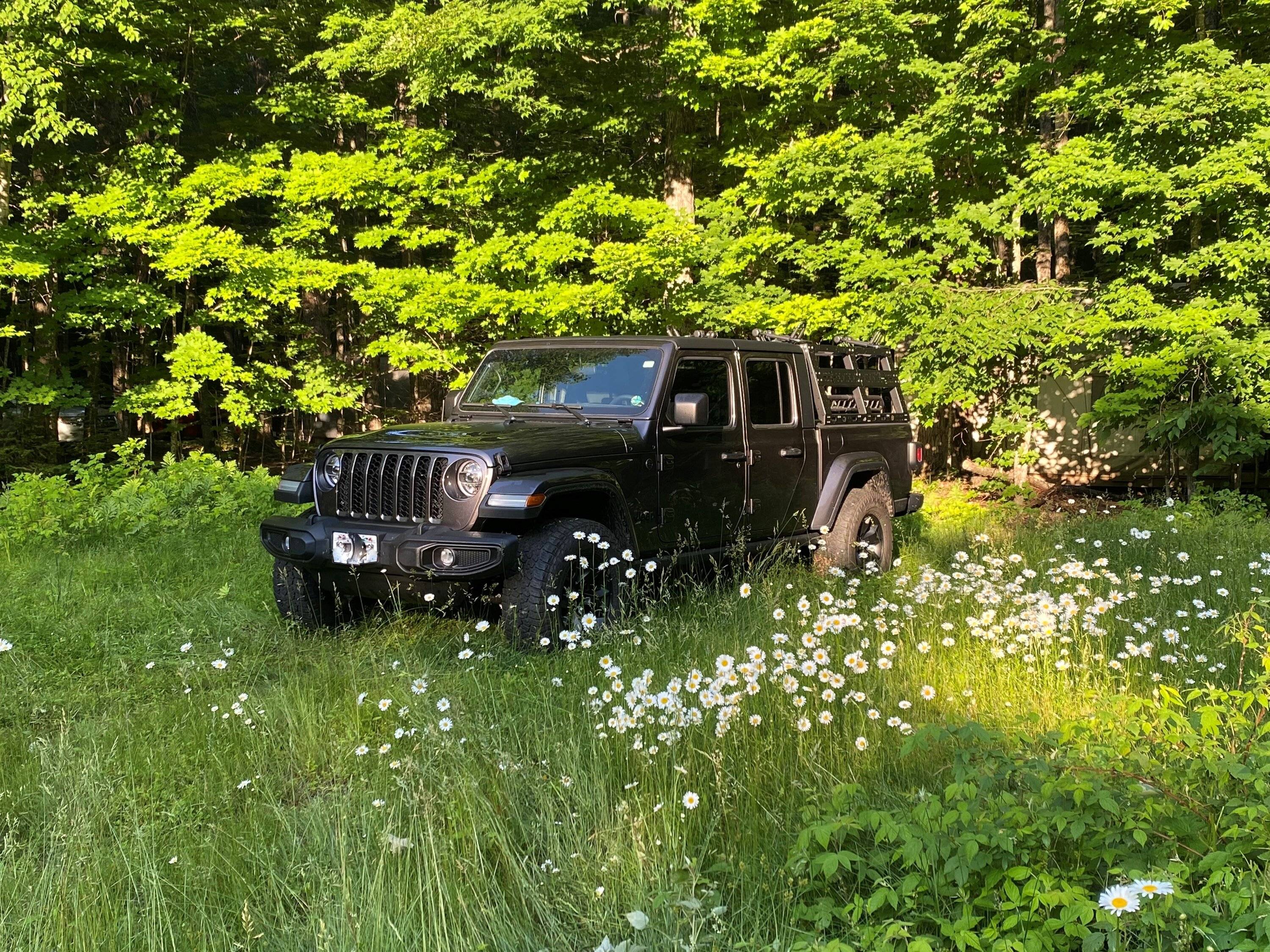 Jeep Gladiator KB Voodoo VRS Overland Bed Rack Install and Initial Review 1