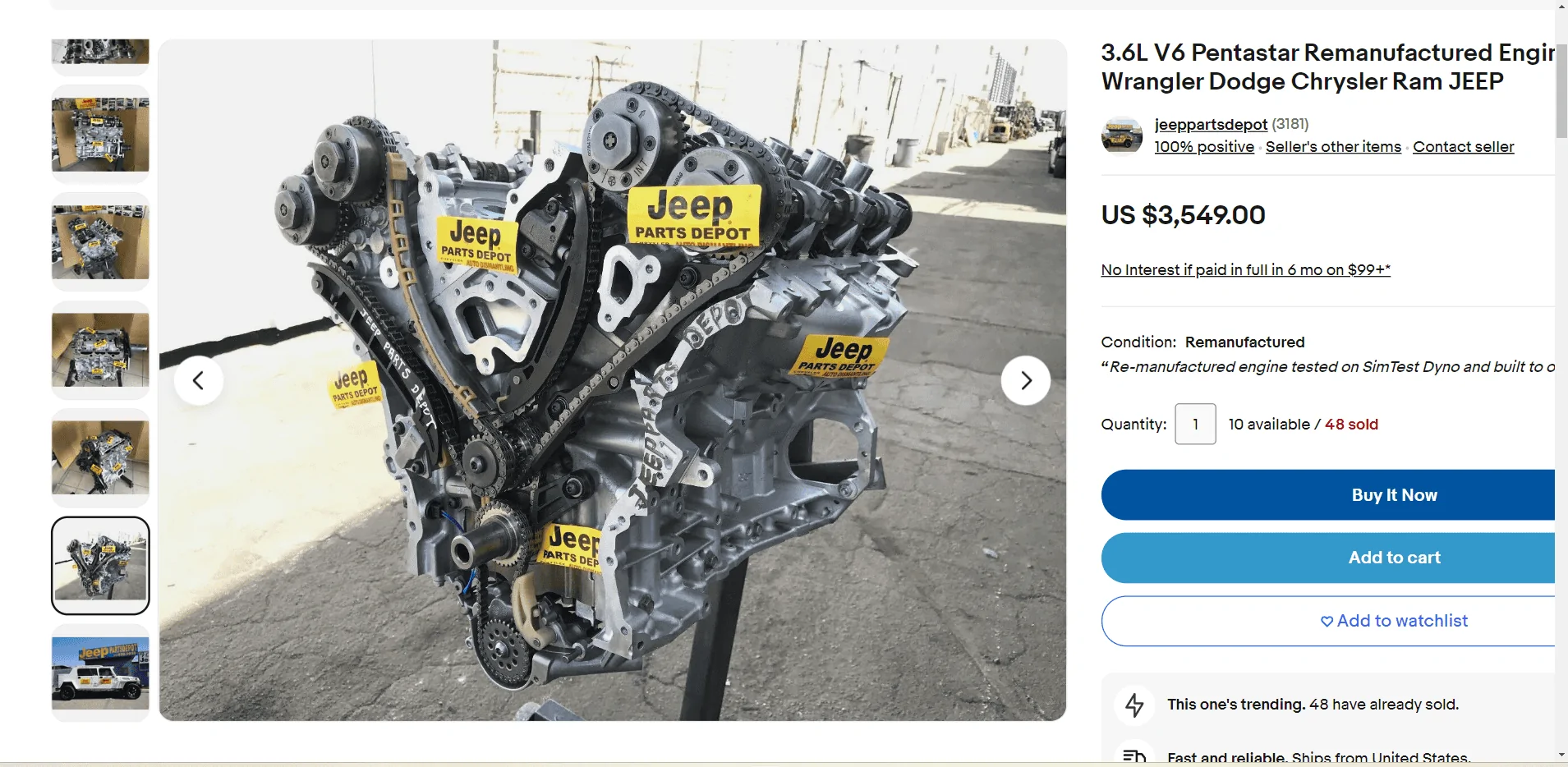 Jeep Gladiator Never saw a PIC Like this, fun, nice. $3,549.00 Replacement long block 1688689120168