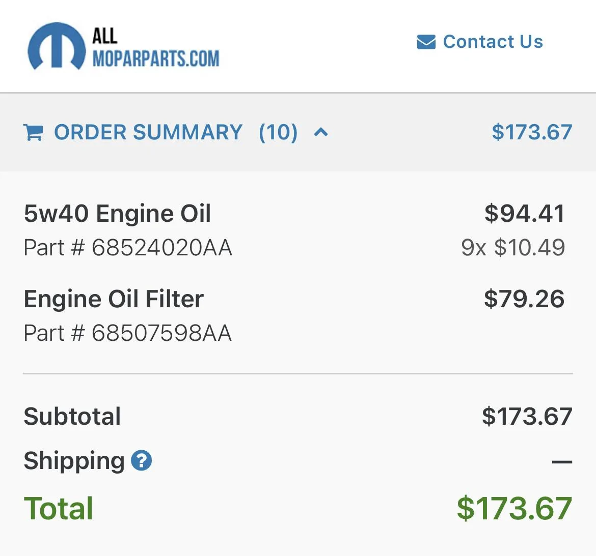 Jeep Gladiator Oil change coupon, couldn’t resist IMG_0267