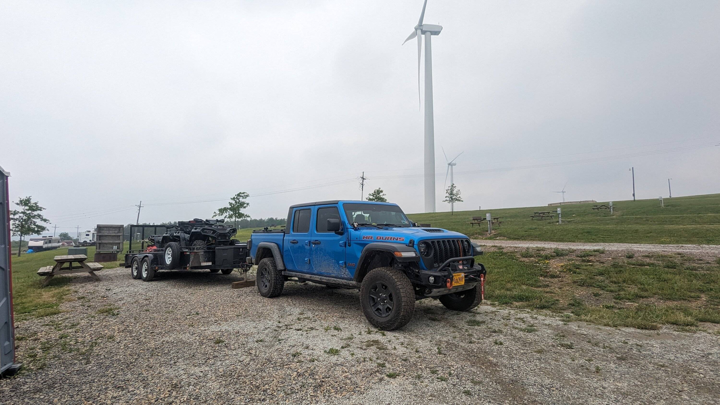 Jeep Gladiator My Experience Towing with the 3.6L Gladiator Mojave VA to PA PXL_20230628_193945885