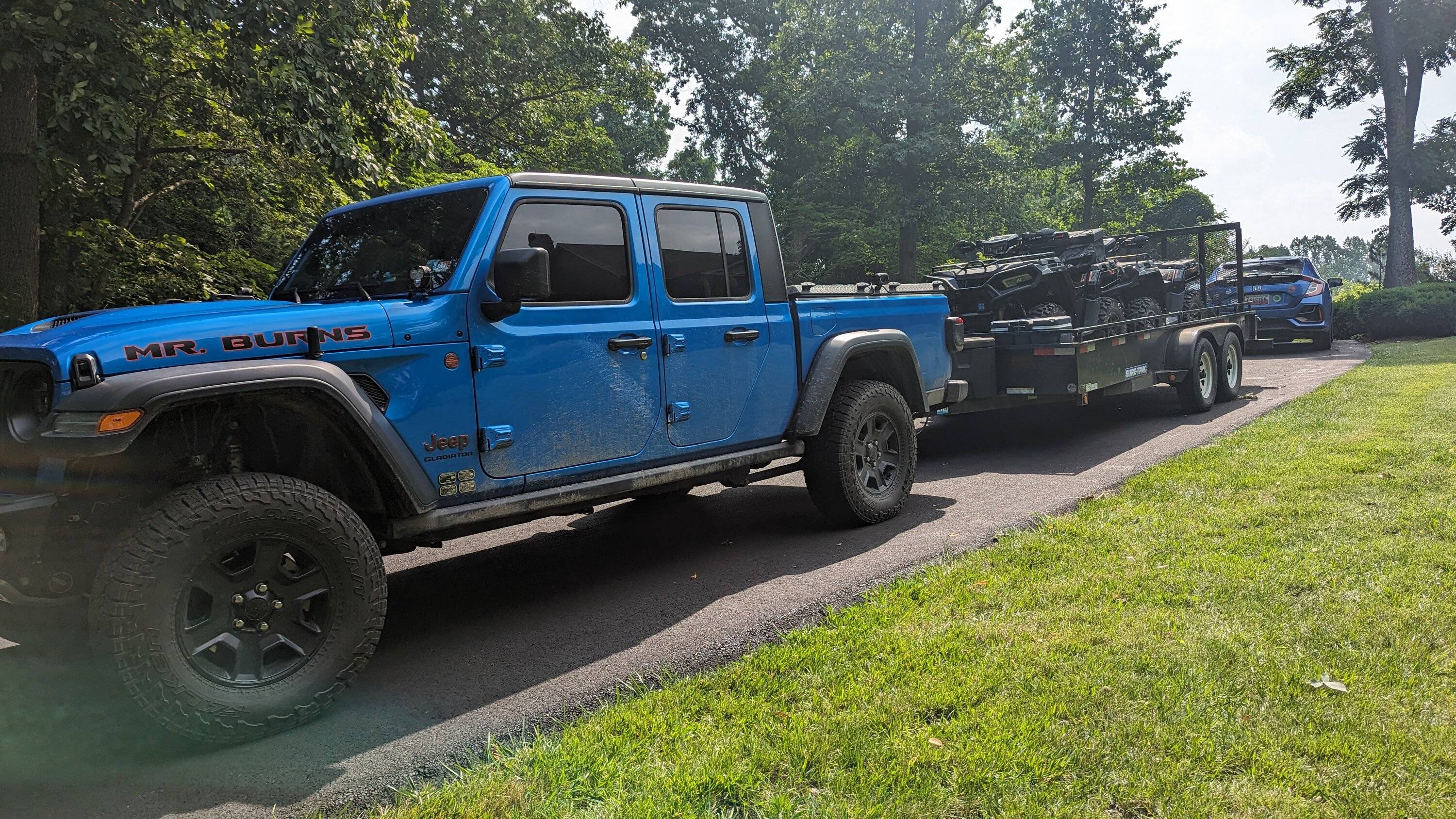 Jeep Gladiator My Experience Towing with the 3.6L Gladiator Mojave VA to PA PXL_20230628_142744925