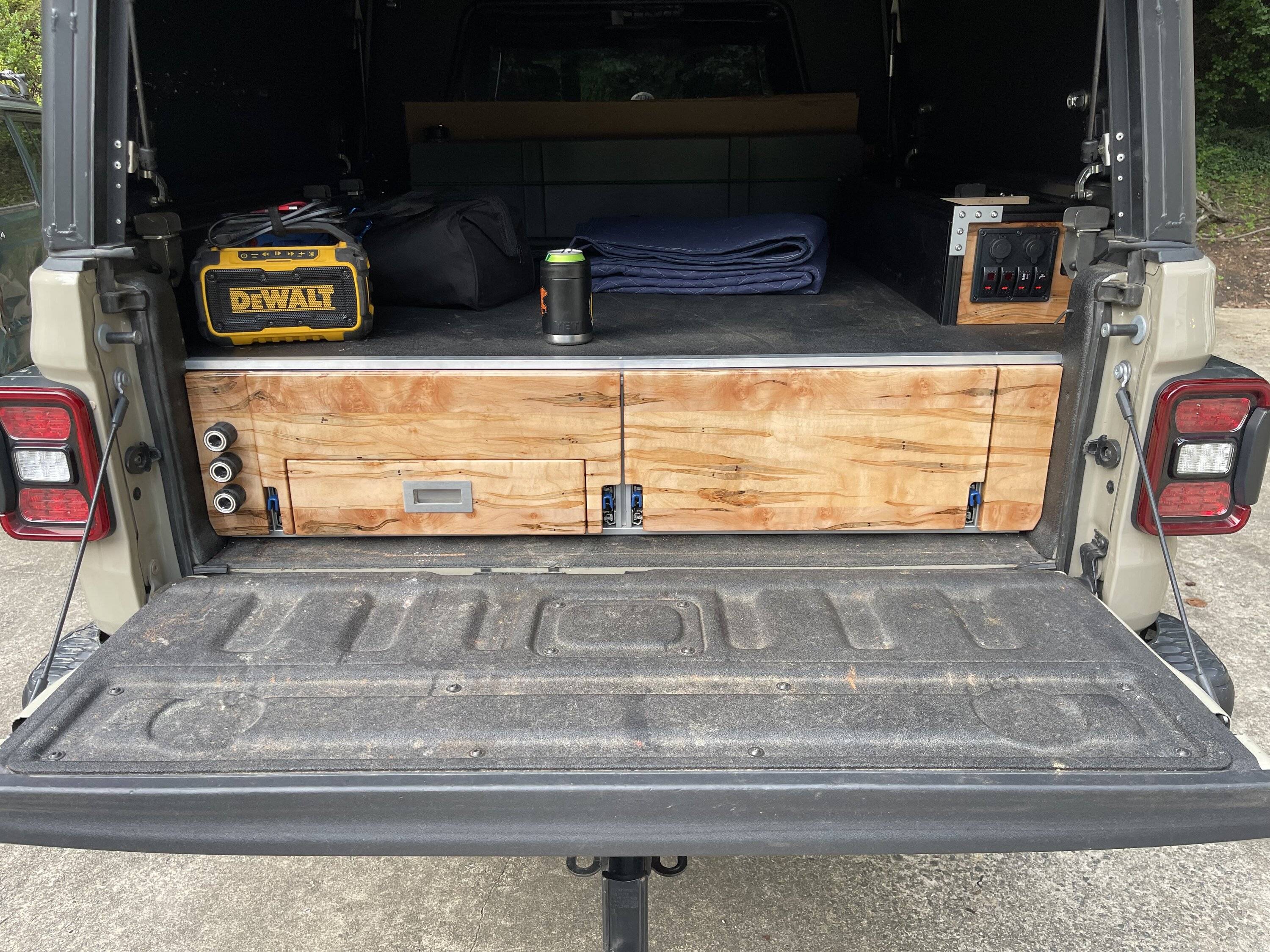 Jeep Gladiator DIY Drawers IMG_6755