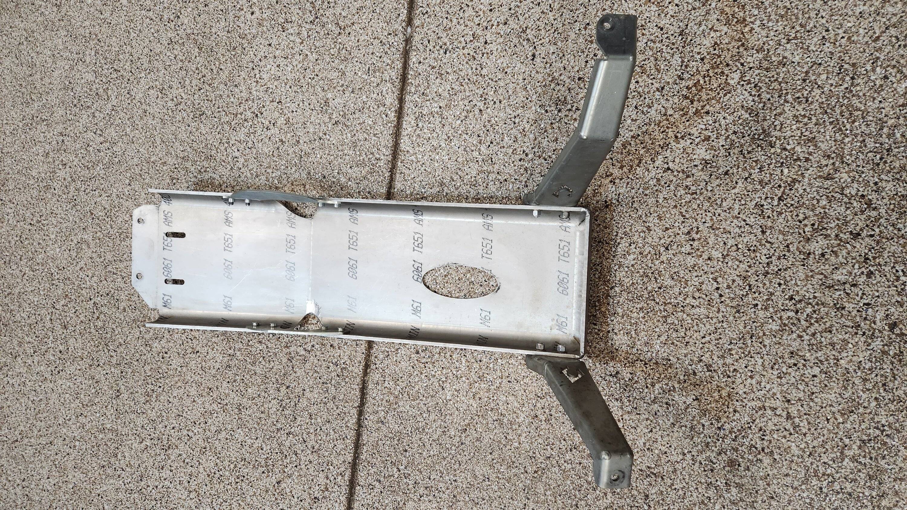 Jeep Gladiator Artec Oil Skid Plate Aluminum 3.6L 20230706_184558