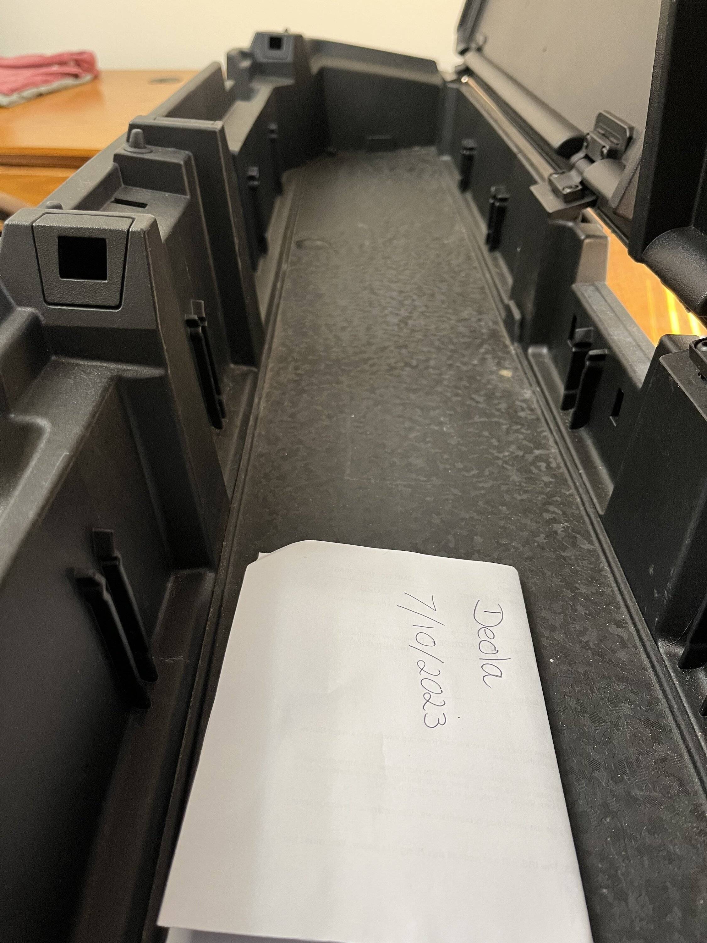 Jeep Gladiator Locking Rear Under Seat Storage Bin-Pending IMG_3075