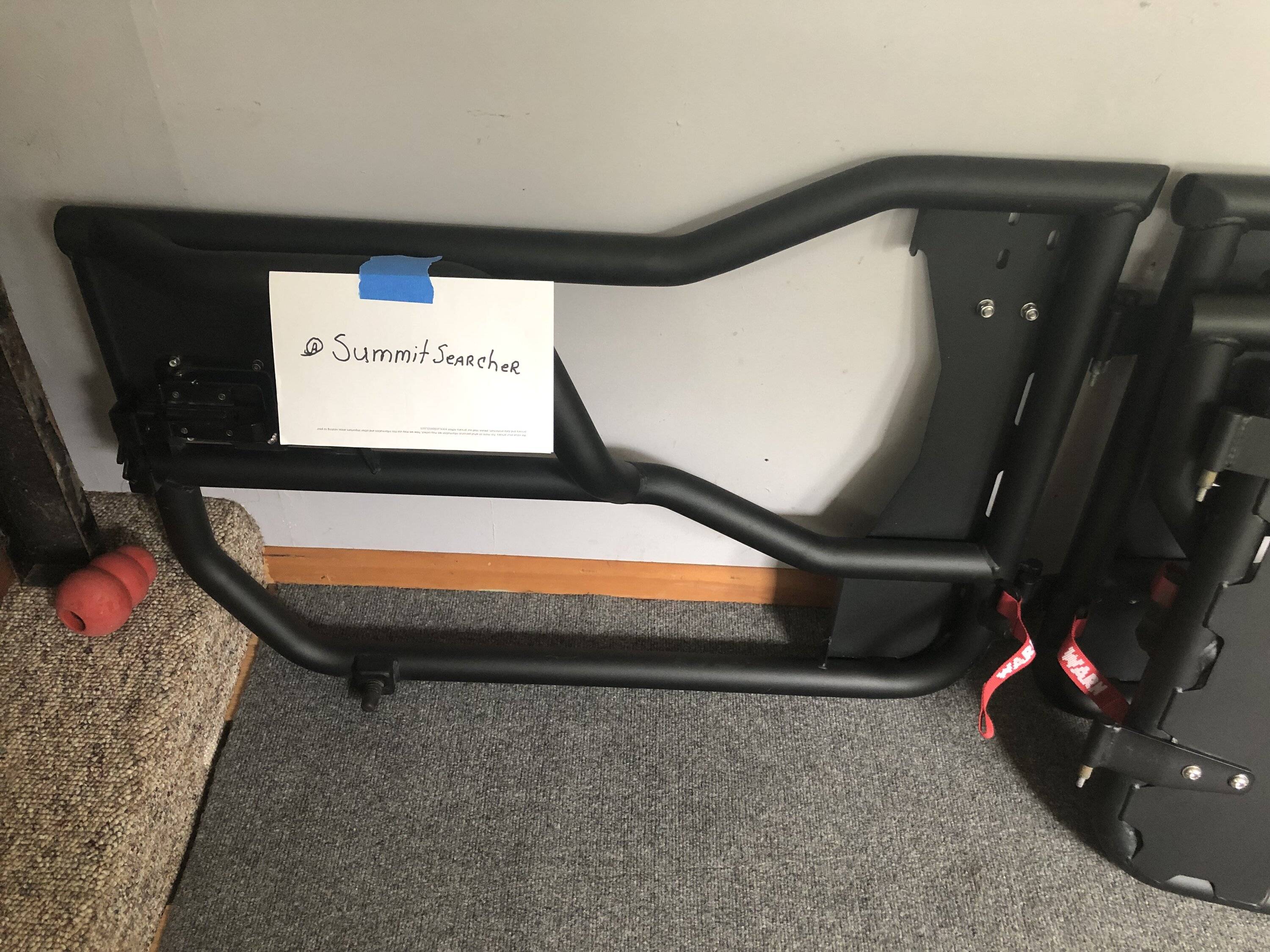 Jeep Gladiator Warn Industries tube doors IMG_0820