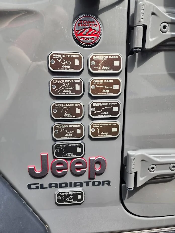 Jeep Gladiator How/where do you put your Badge of Honor badges? Badges