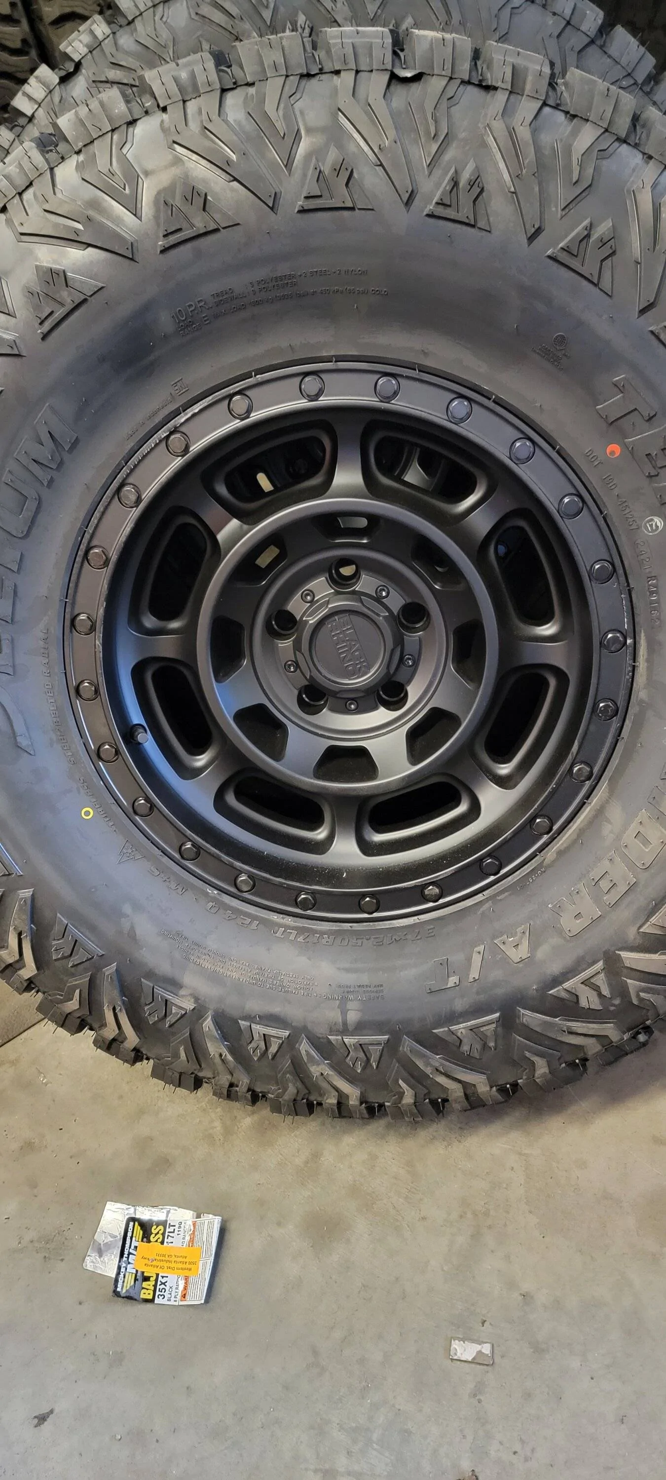 Jeep Gladiator Black Rhino AXLE rims 20220620_134556