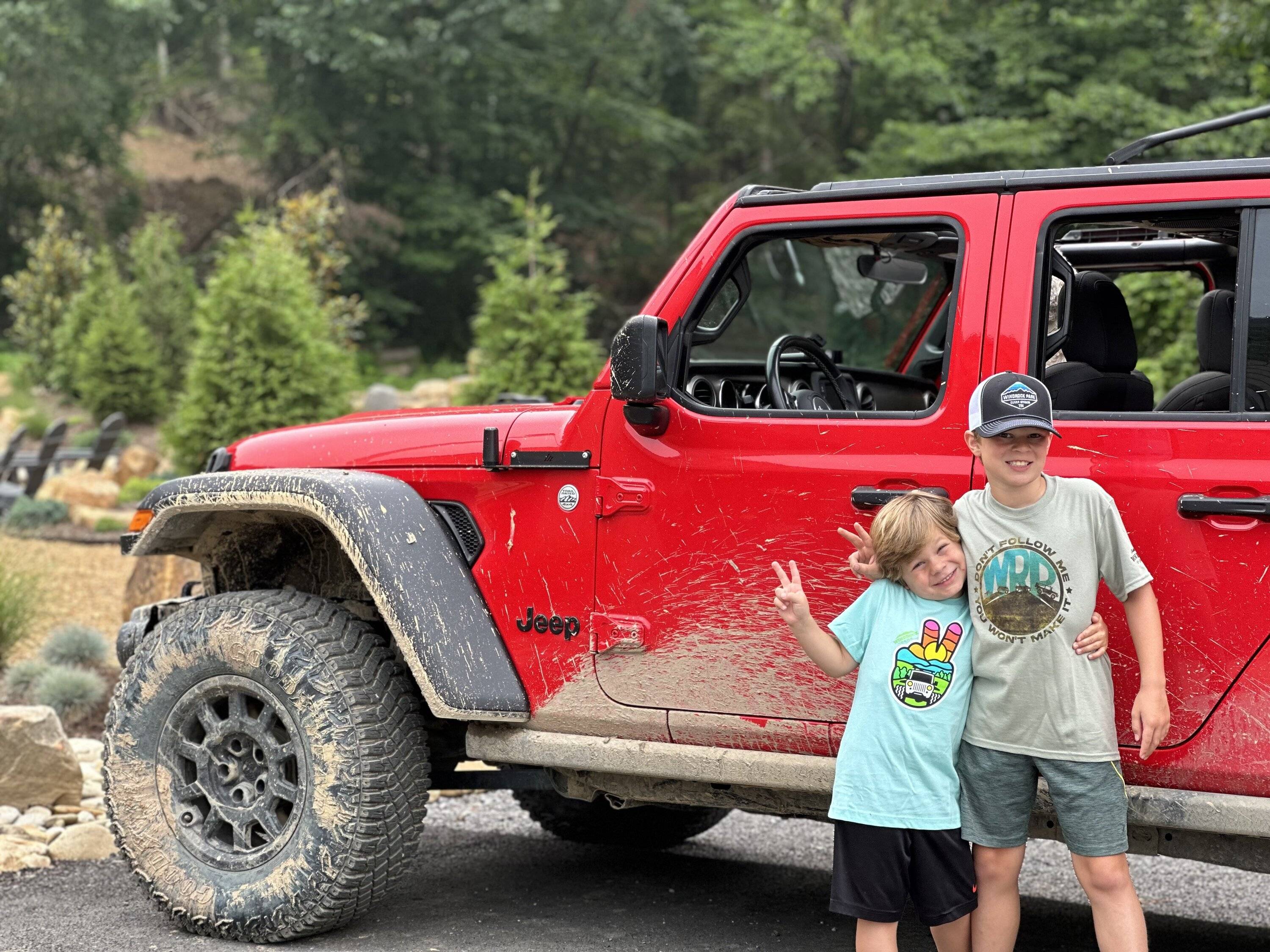Jeep Gladiator Are all three of the Badge of Honor trails at windrock doable in a stock JTR? IMG_4765