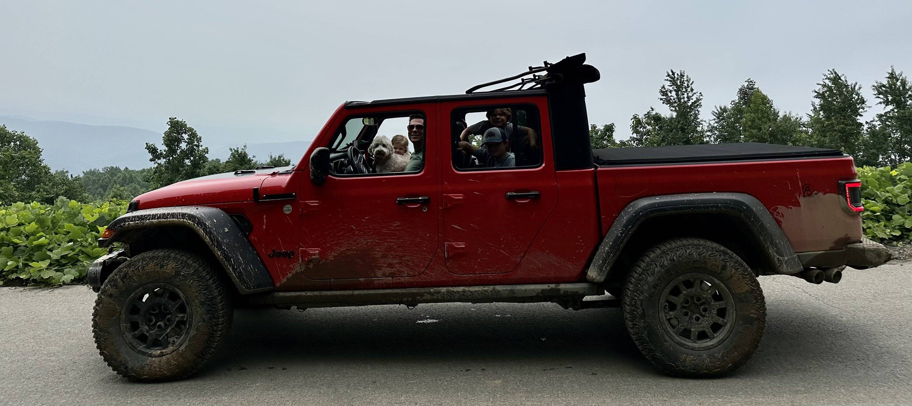 Jeep Gladiator Are all three of the Badge of Honor trails at windrock doable in a stock JTR? IMG_4758