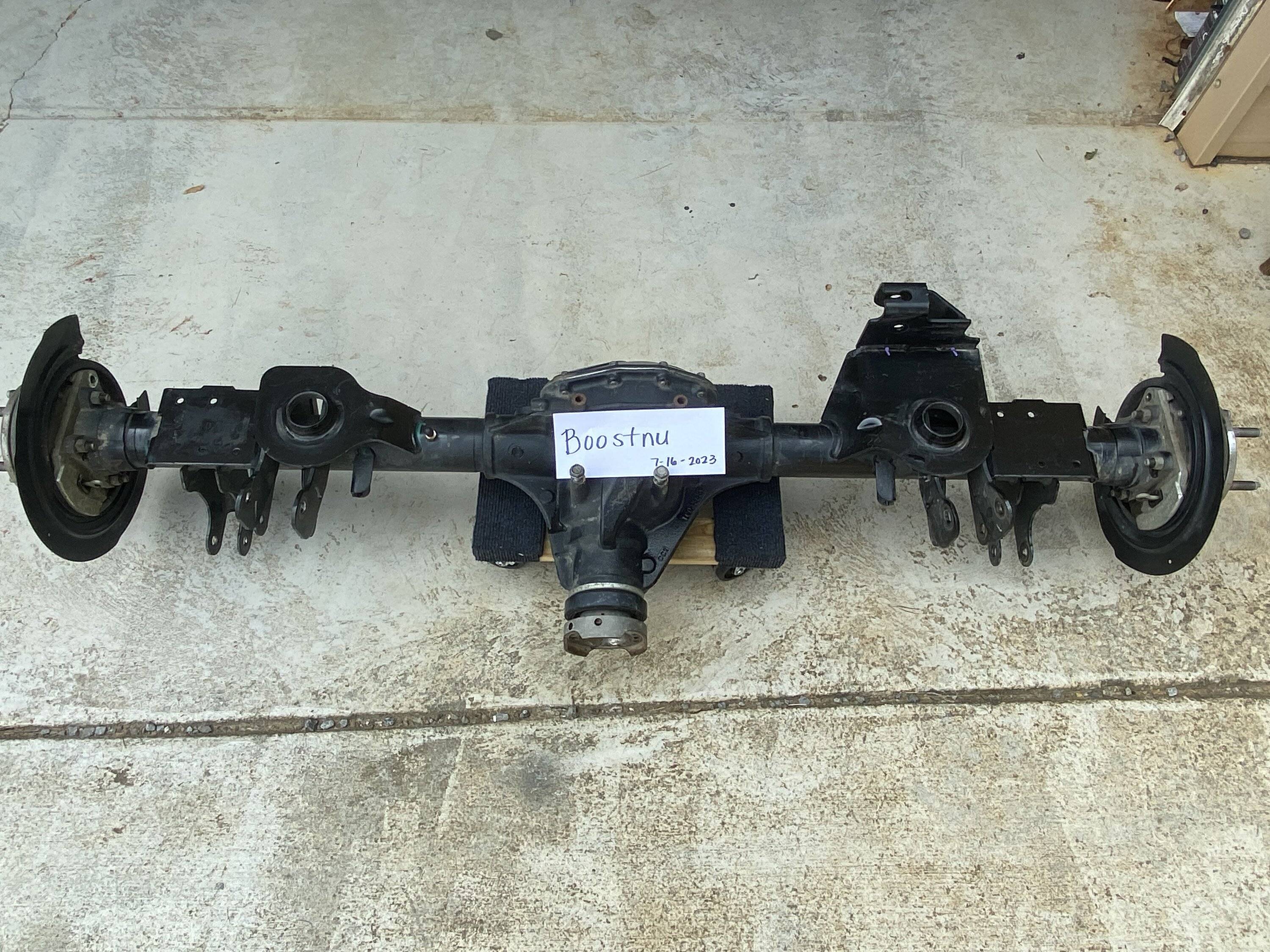 Jeep Gladiator Price drop Gladiator narrow track rear axle 5.13 gears IMG_1736