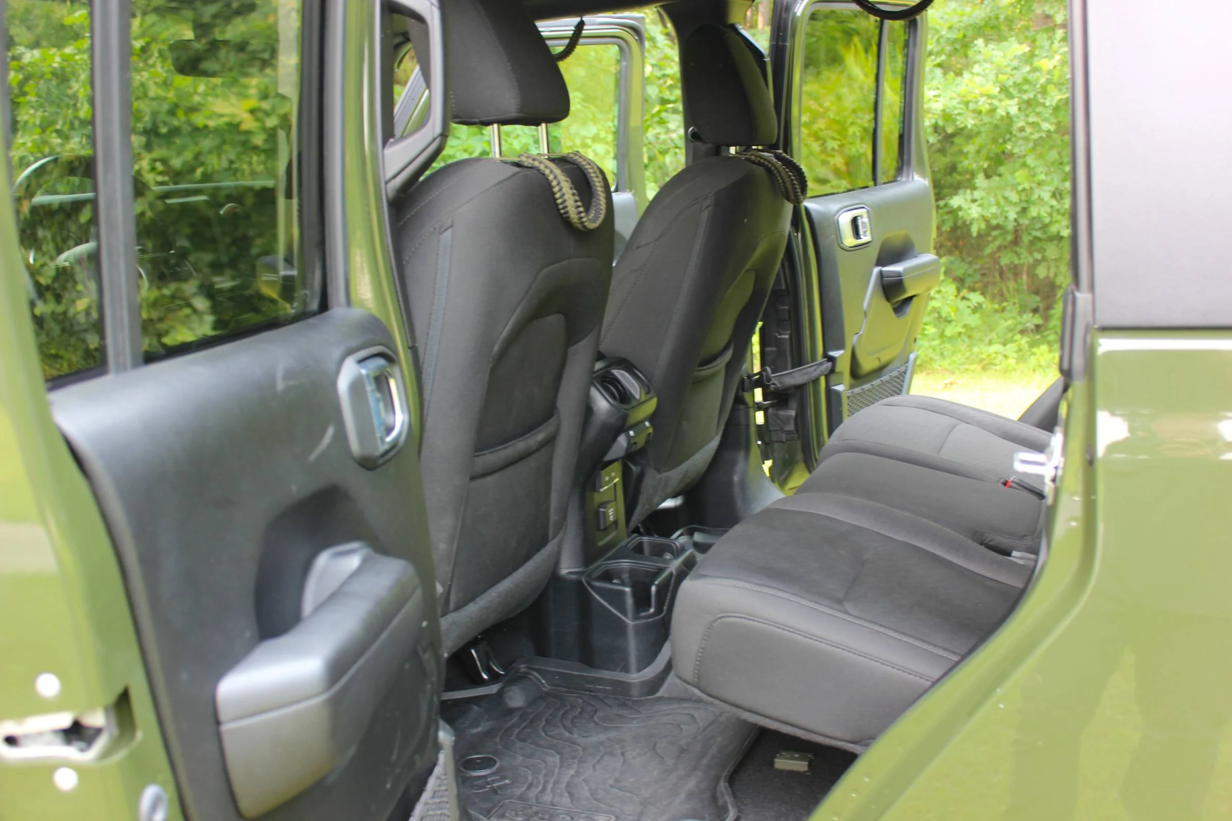 Jeep Gladiator 2021 Willys EcoDiesel - Loaded, OCD cared for w/ gobs of quality additions. rear_driver_interior