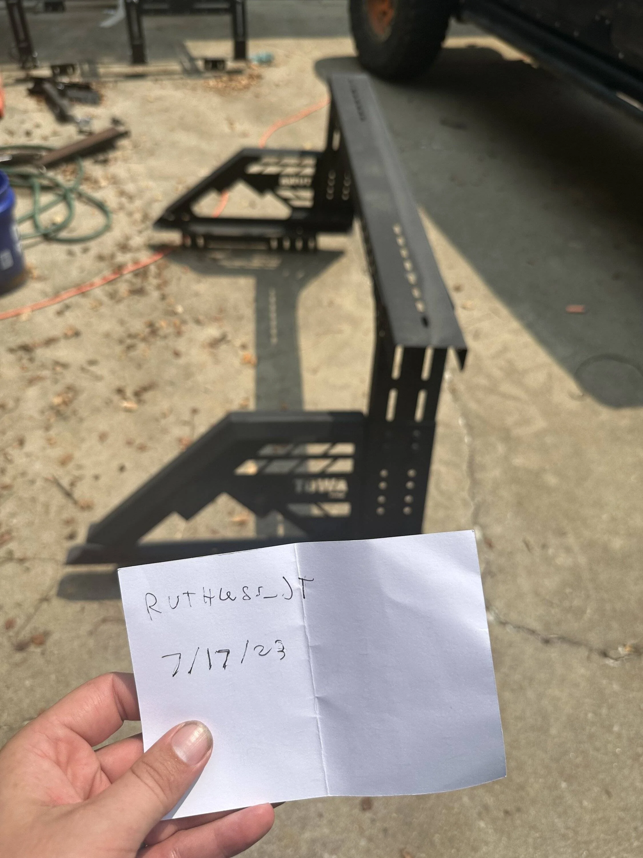 Jeep Gladiator Tuwa pro bed rack IMG_2748