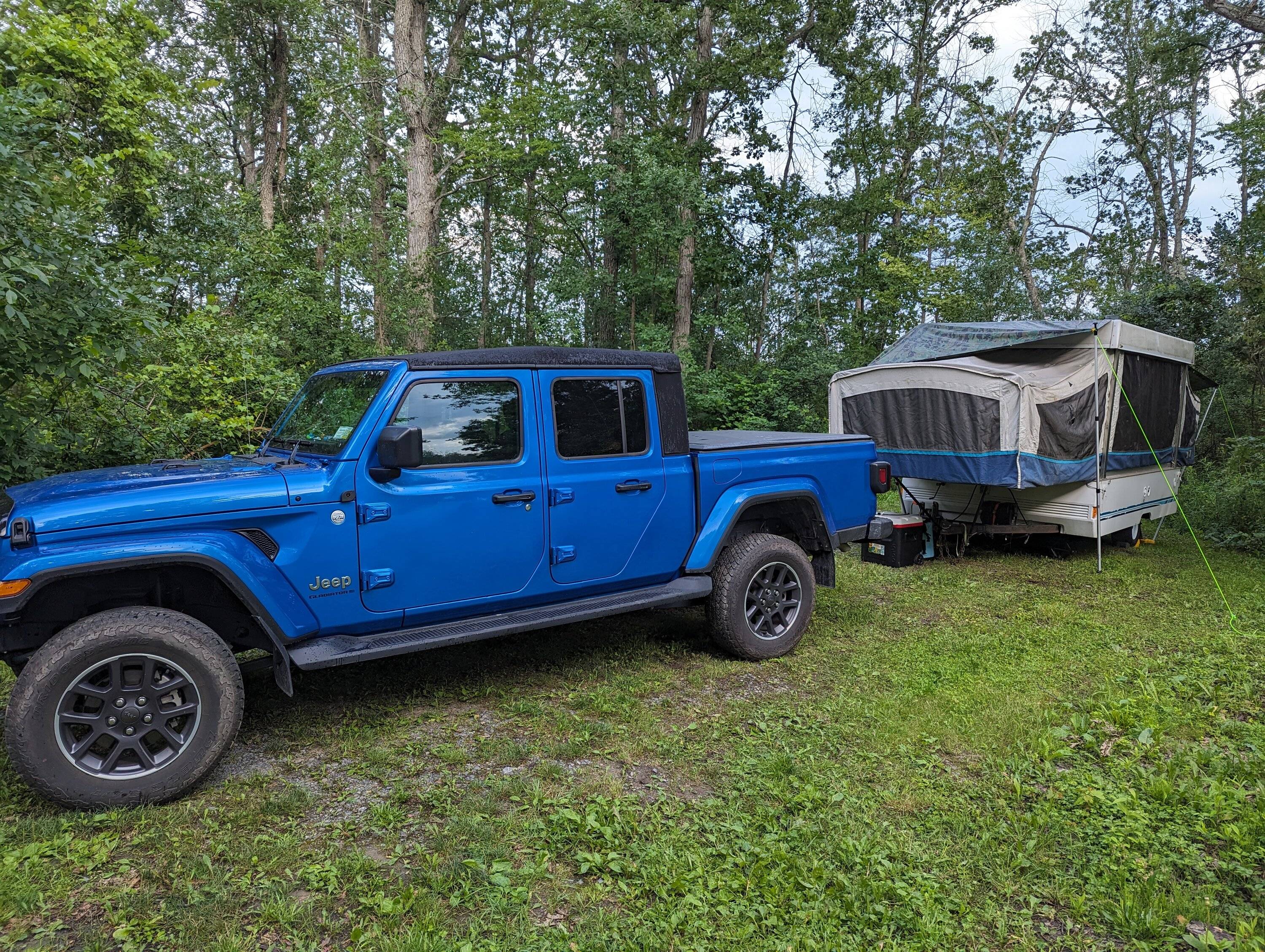 Jeep Gladiator Camping with your Gladiator PXL_20230713_214602141