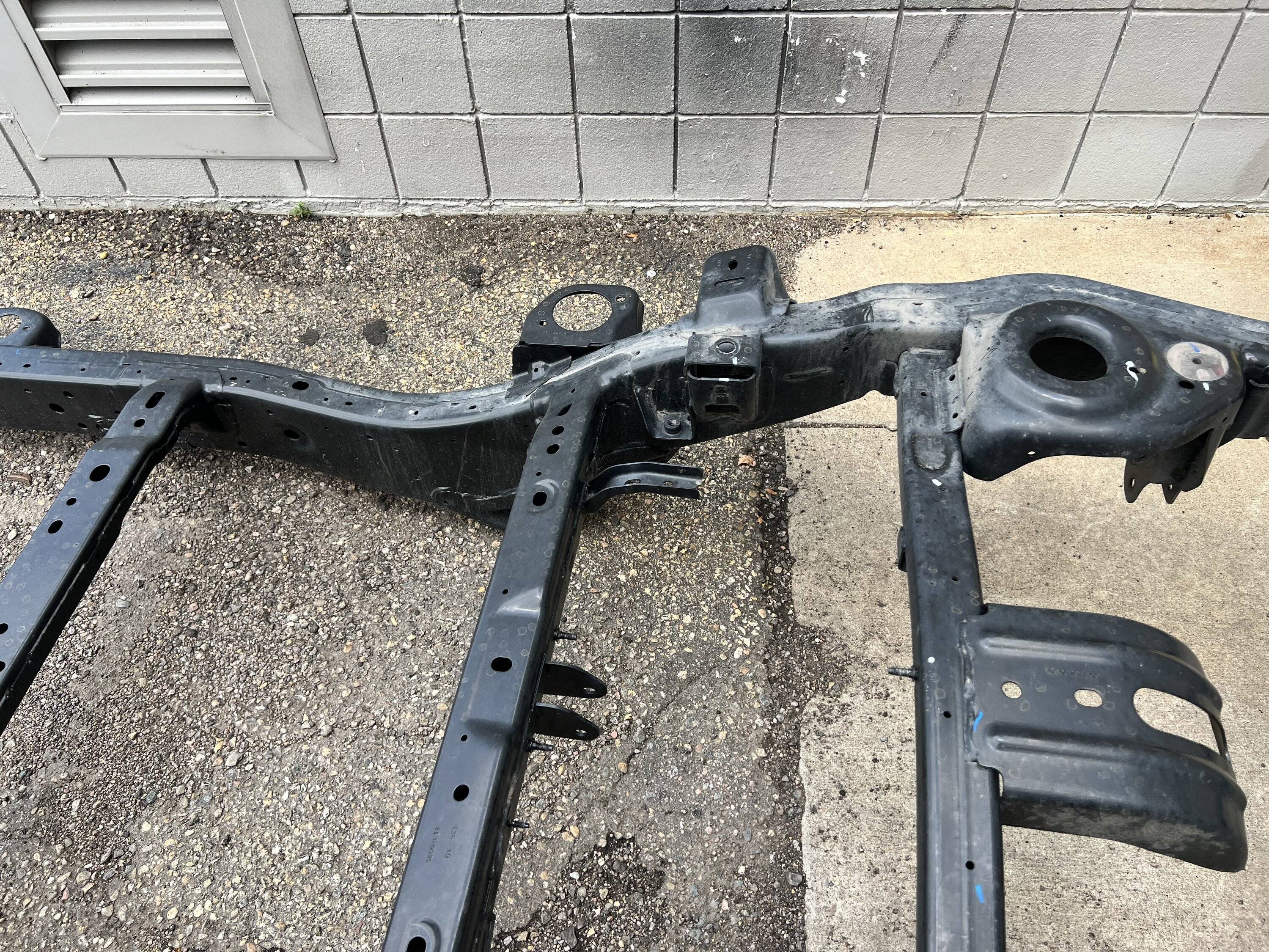 Jeep Gladiator Gladiator sub frame pictures. IMG_6508