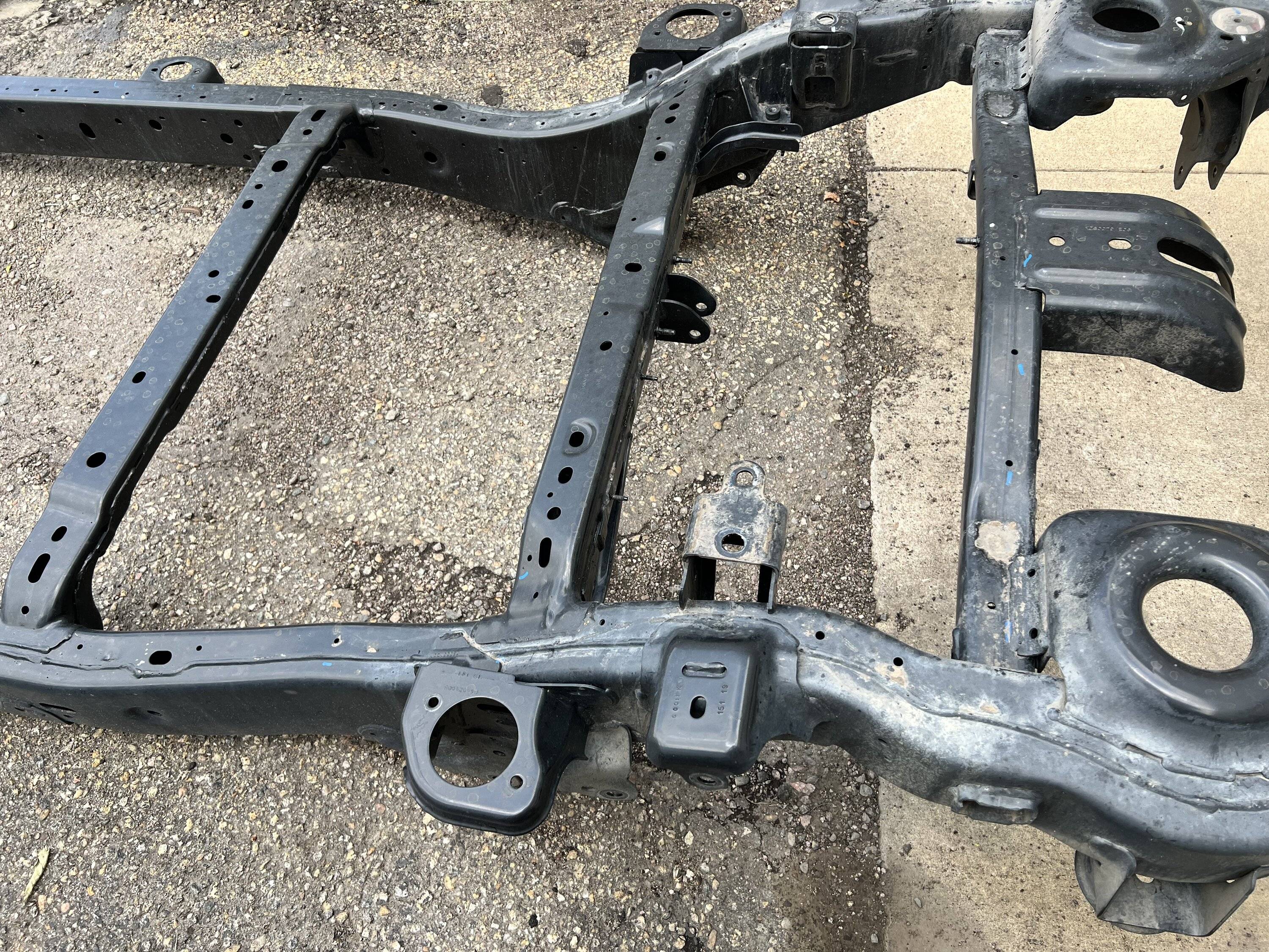 Jeep Gladiator Gladiator sub frame pictures. IMG_6507