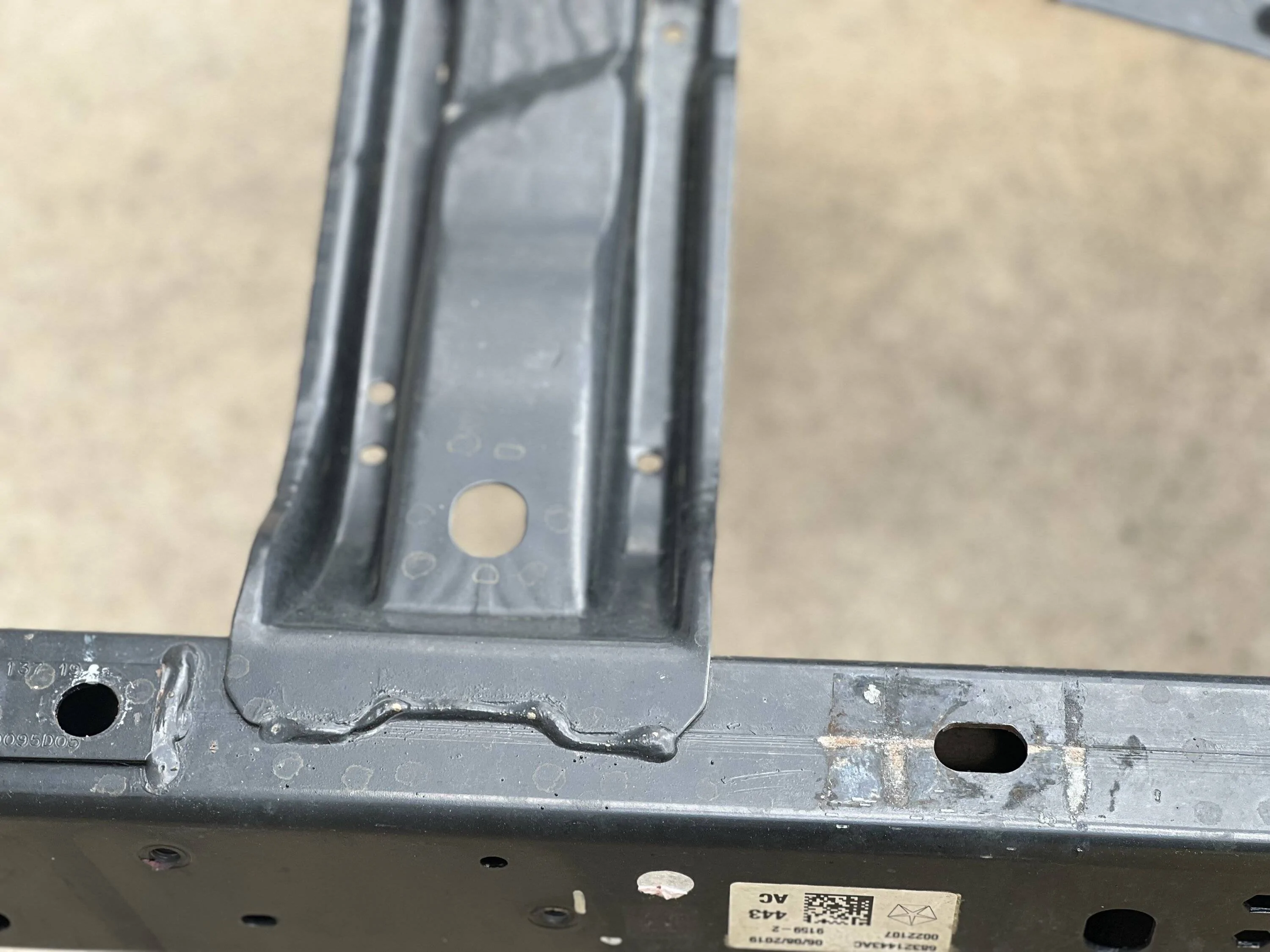 Jeep Gladiator Gladiator sub frame pictures. IMG_6501