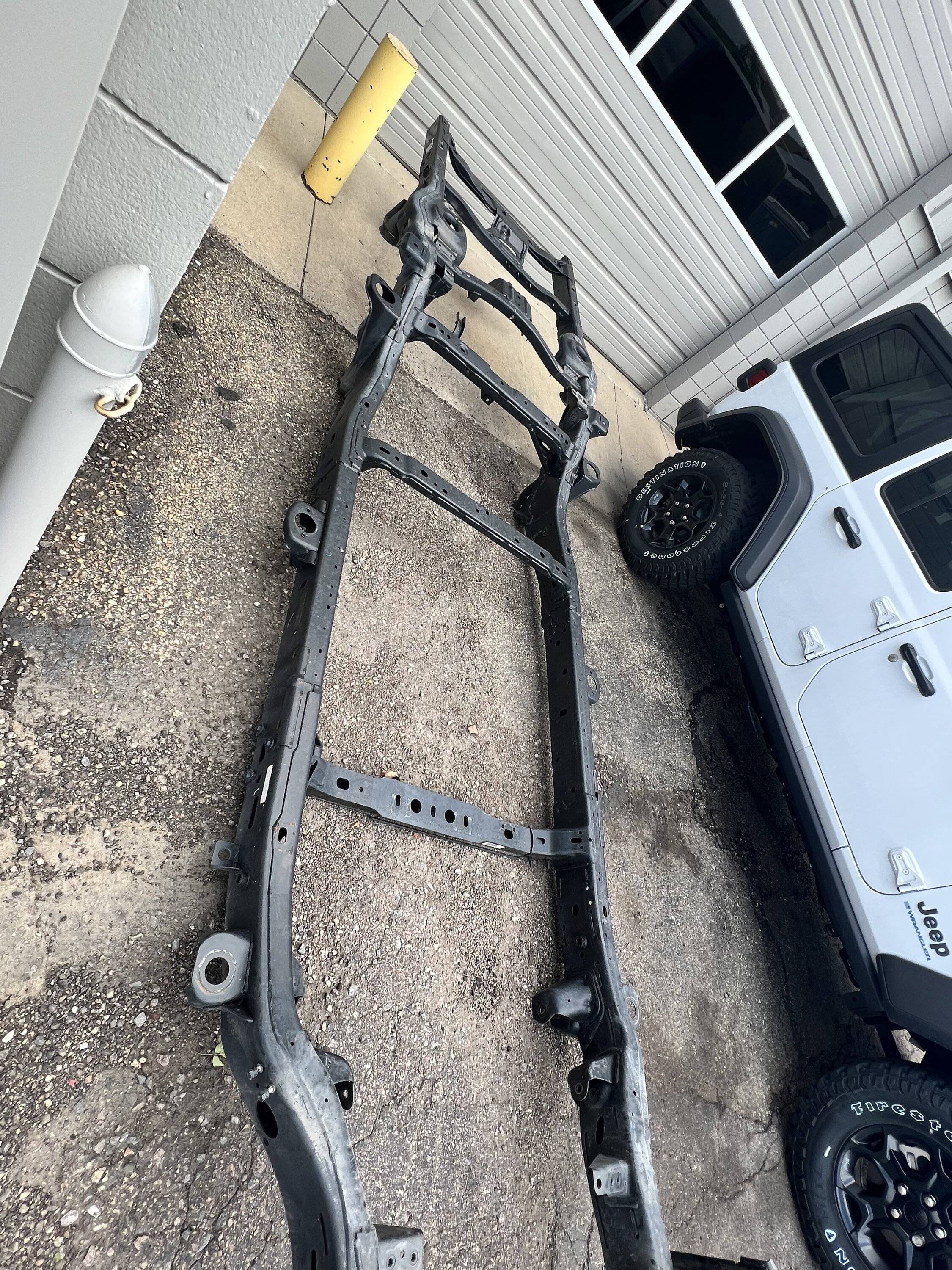 Jeep Gladiator Gladiator sub frame pictures. IMG_6493