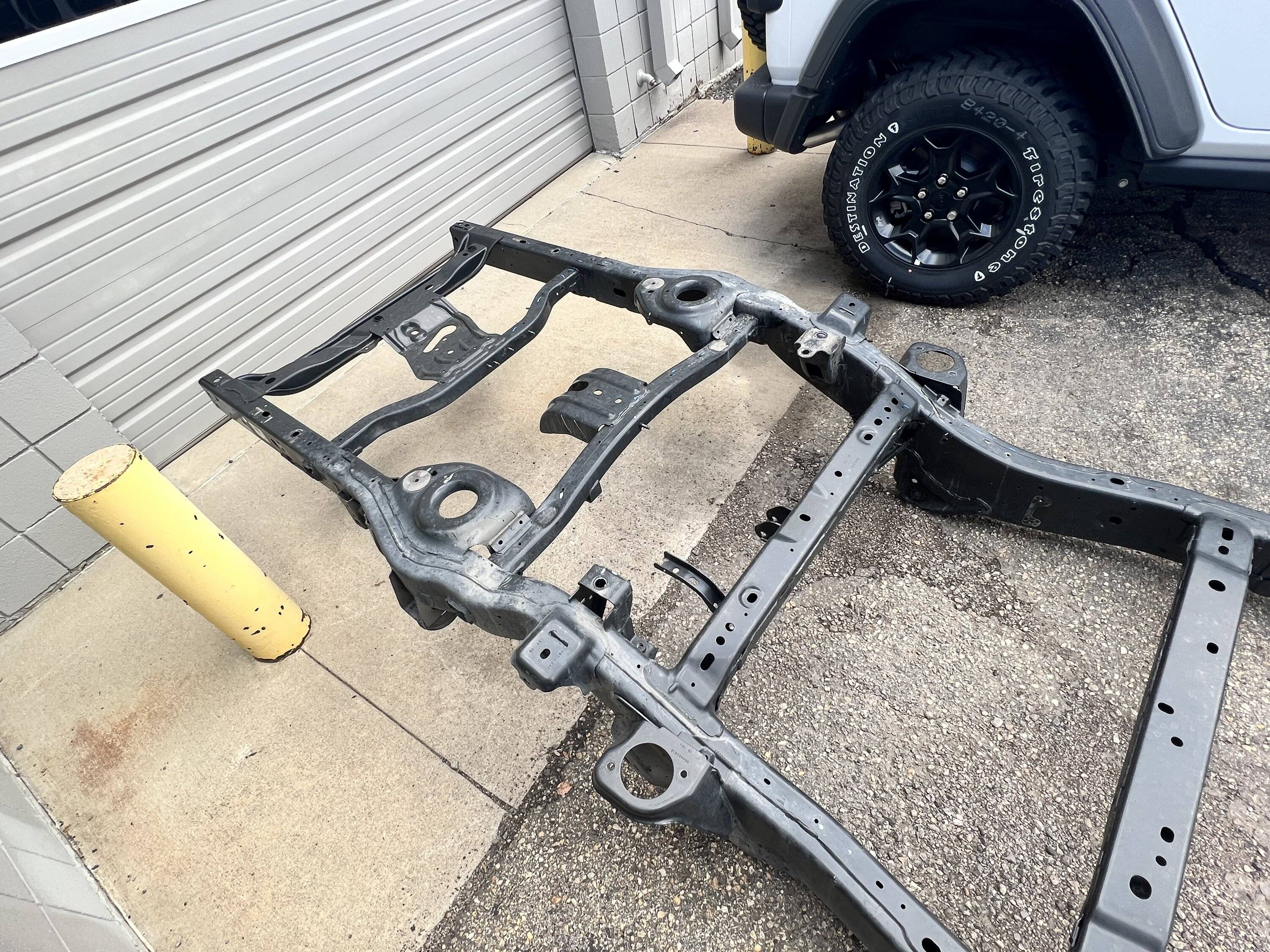 Jeep Gladiator Gladiator sub frame pictures. IMG_6494
