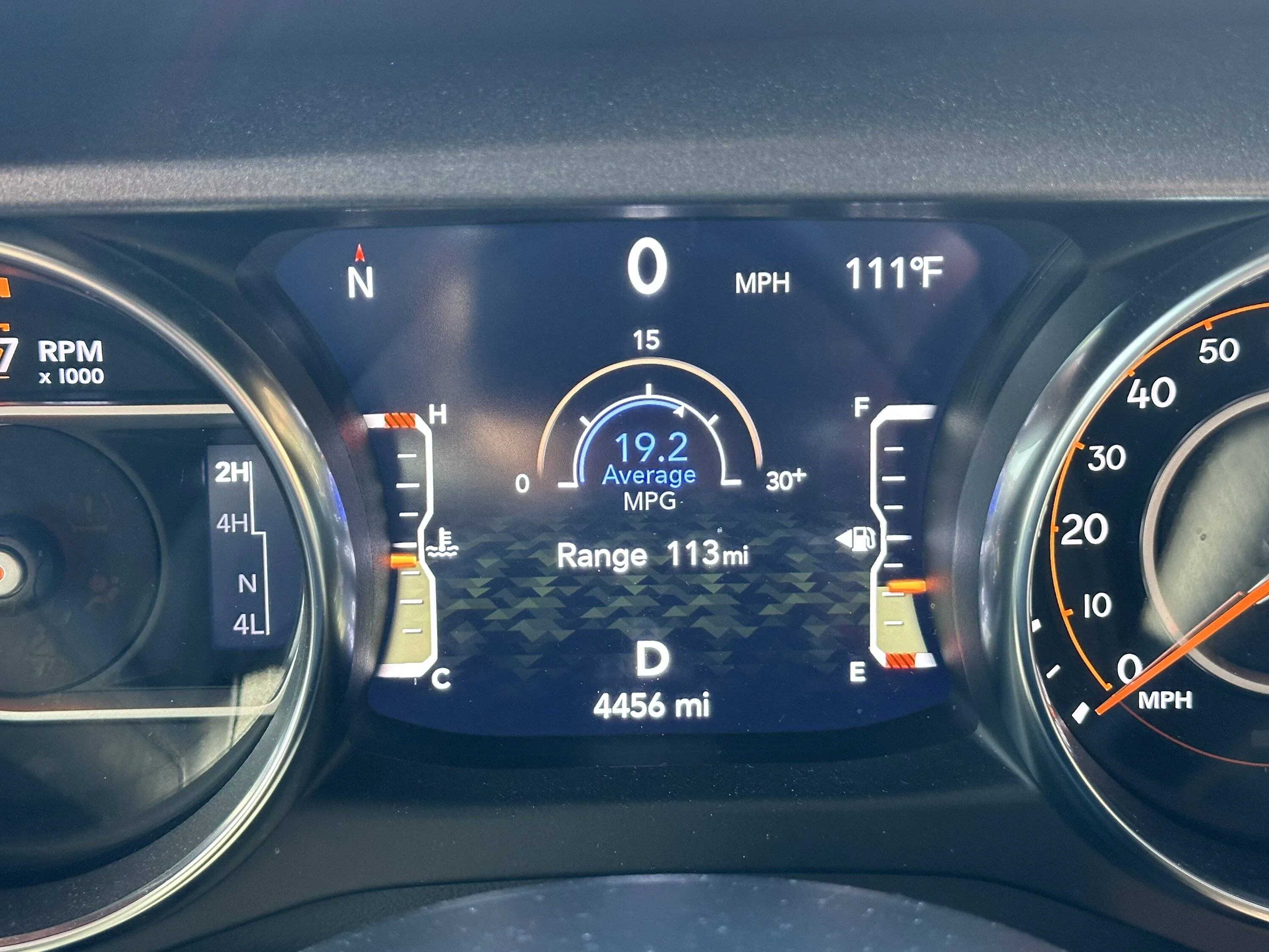 Jeep Gladiator 2023 Gladiator Mojave recent trip and mileage IMG-1630