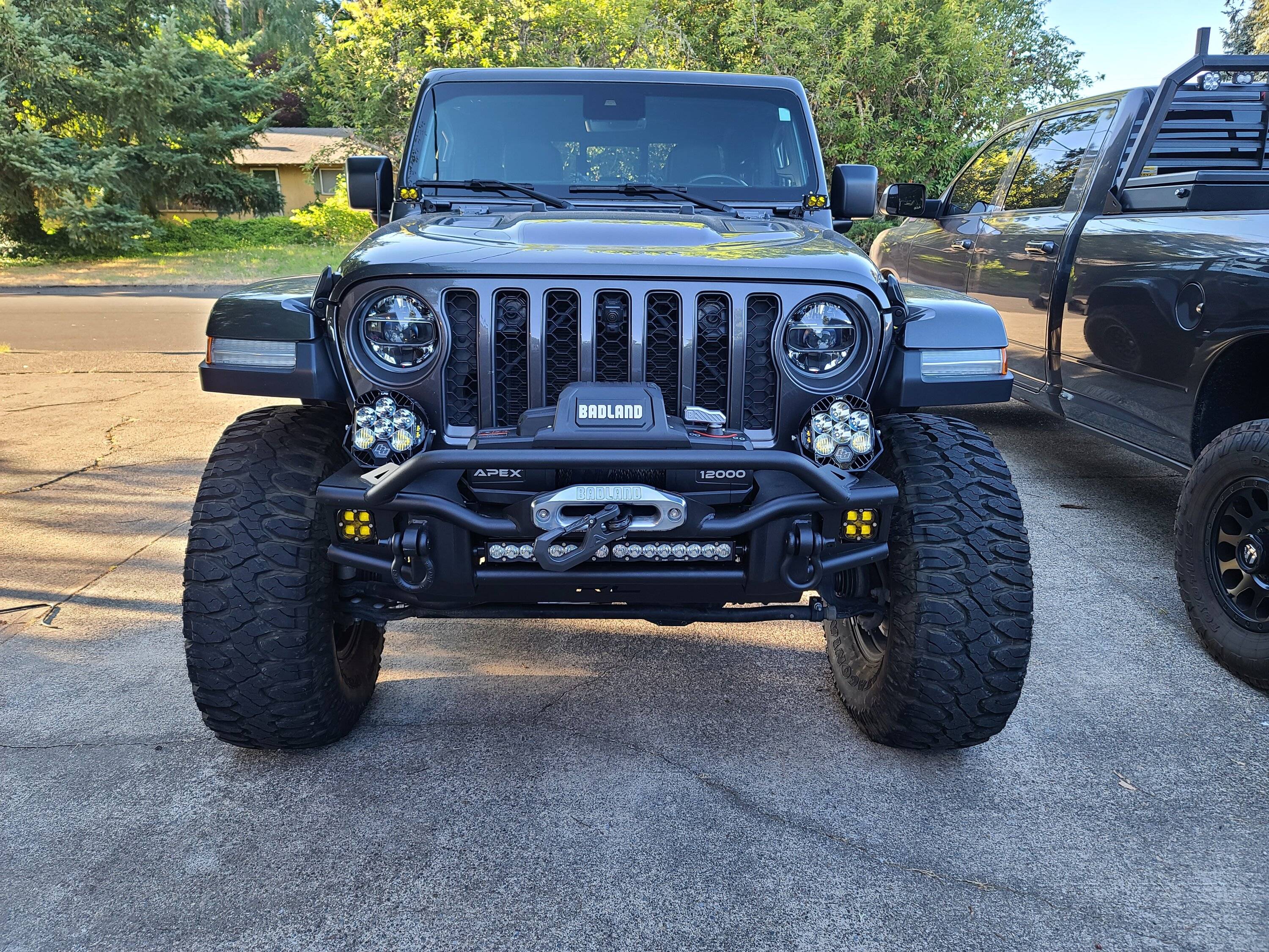 Jeep Gladiator Baja designs LP6s 20230718_190018
