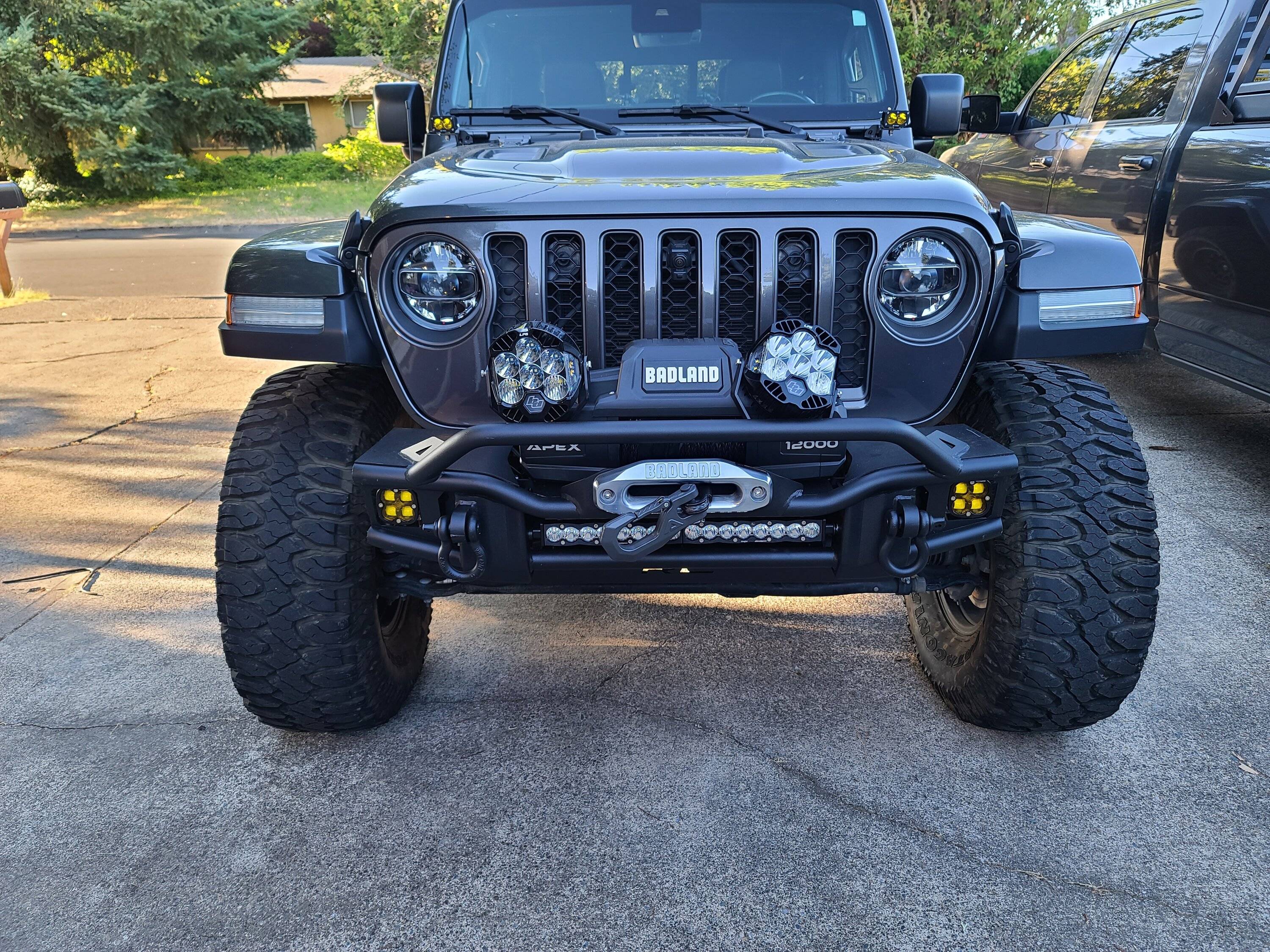 Jeep Gladiator Baja designs LP6s 20230718_190126