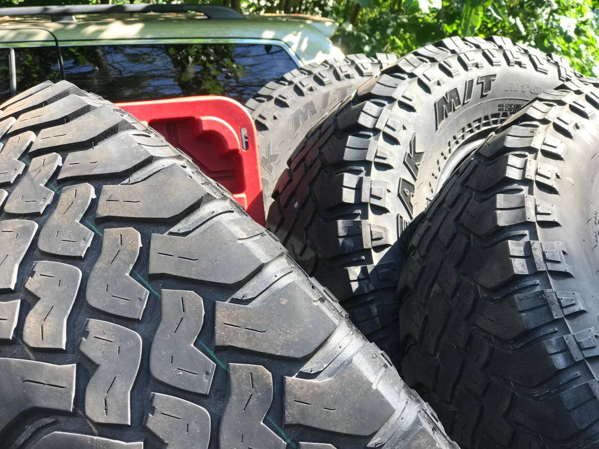 Jeep Gladiator Factory Falken MT @51K, just changed to BFG AT KO2 falken