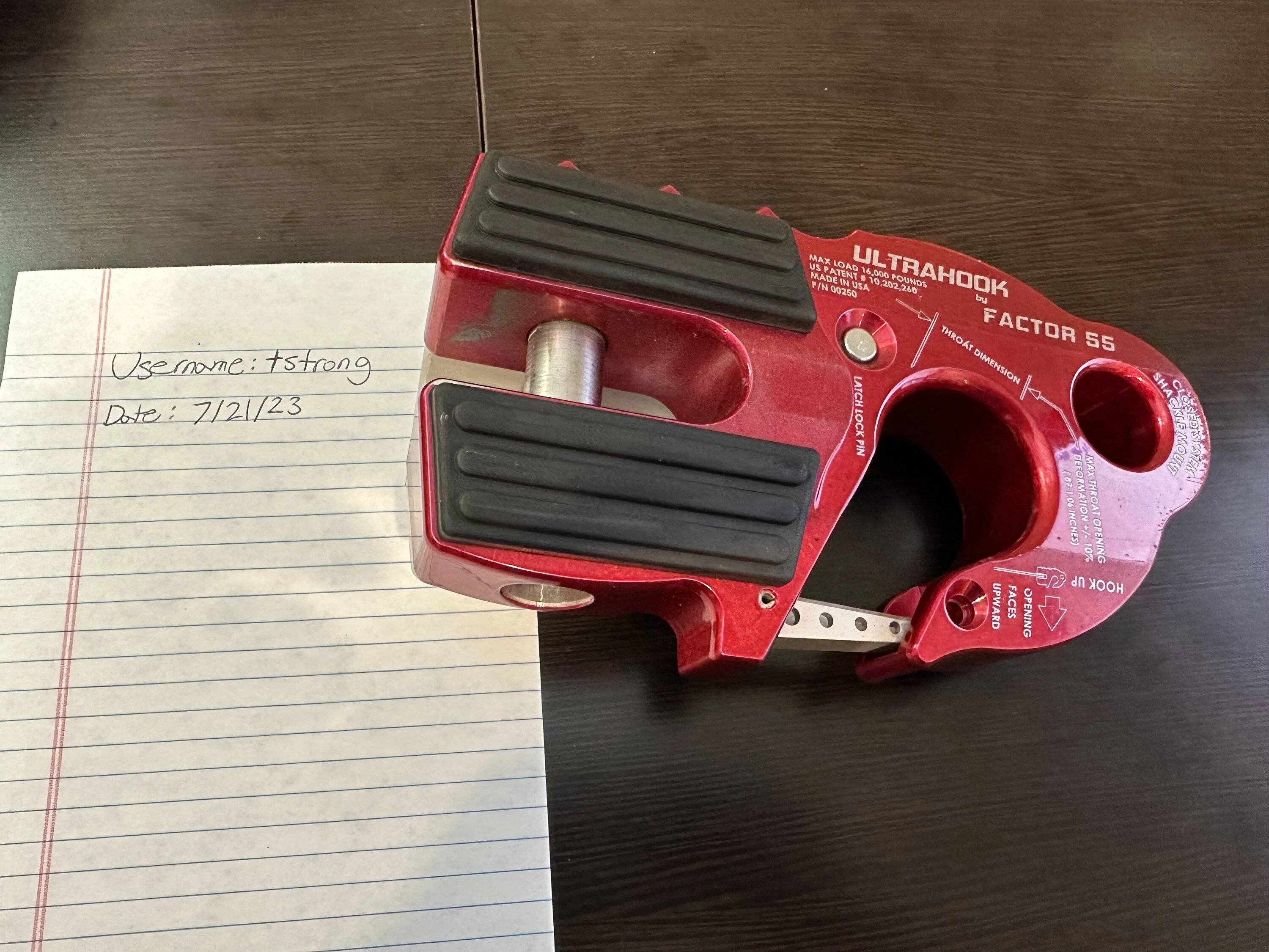 Jeep Gladiator FOR SALE: Factor 55 UltraHook and Rope Guard IMG_3222