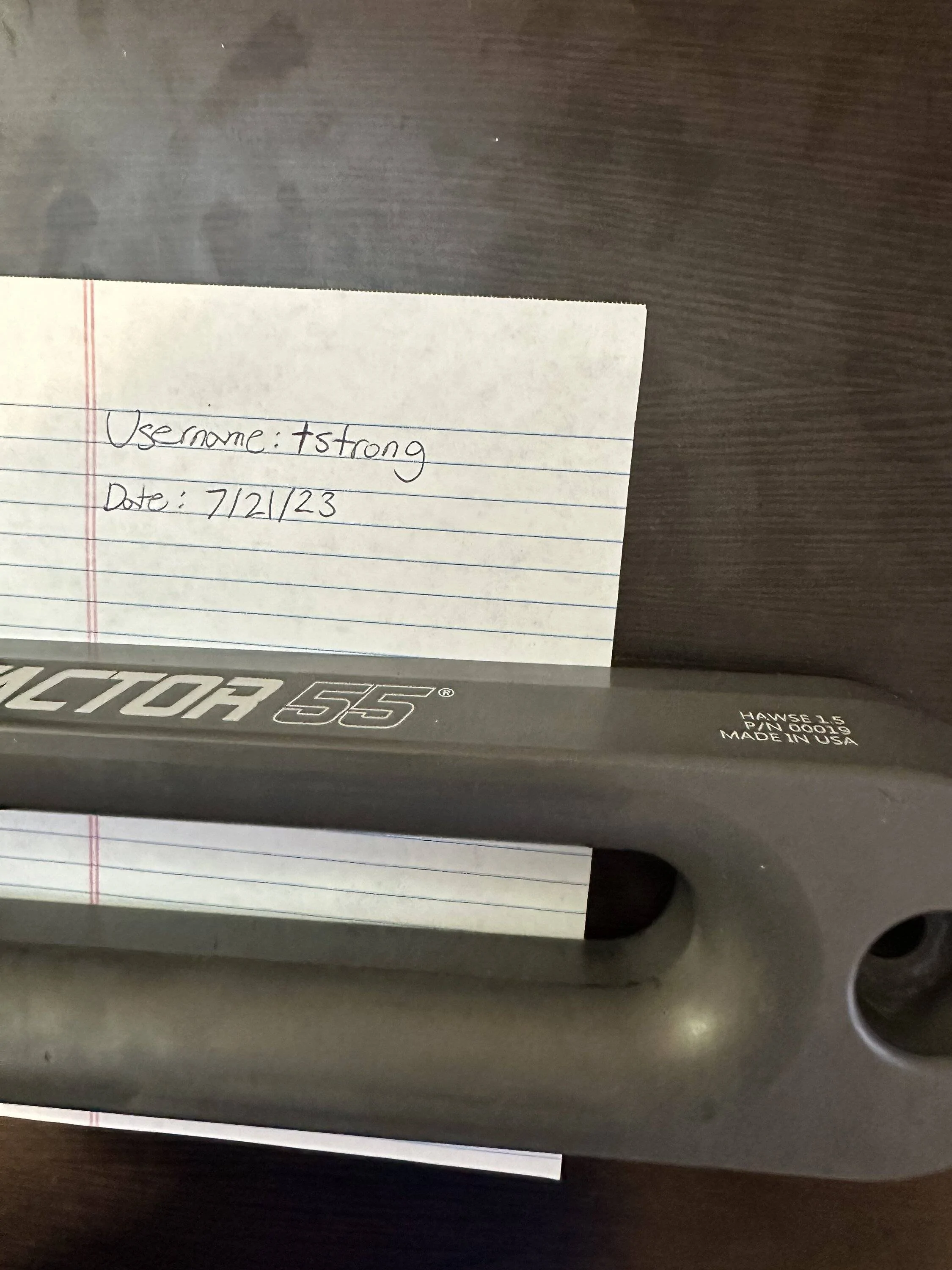 Jeep Gladiator FOR SALE: Factor 55 Hawse Fairlead (1.5) IMG_3224