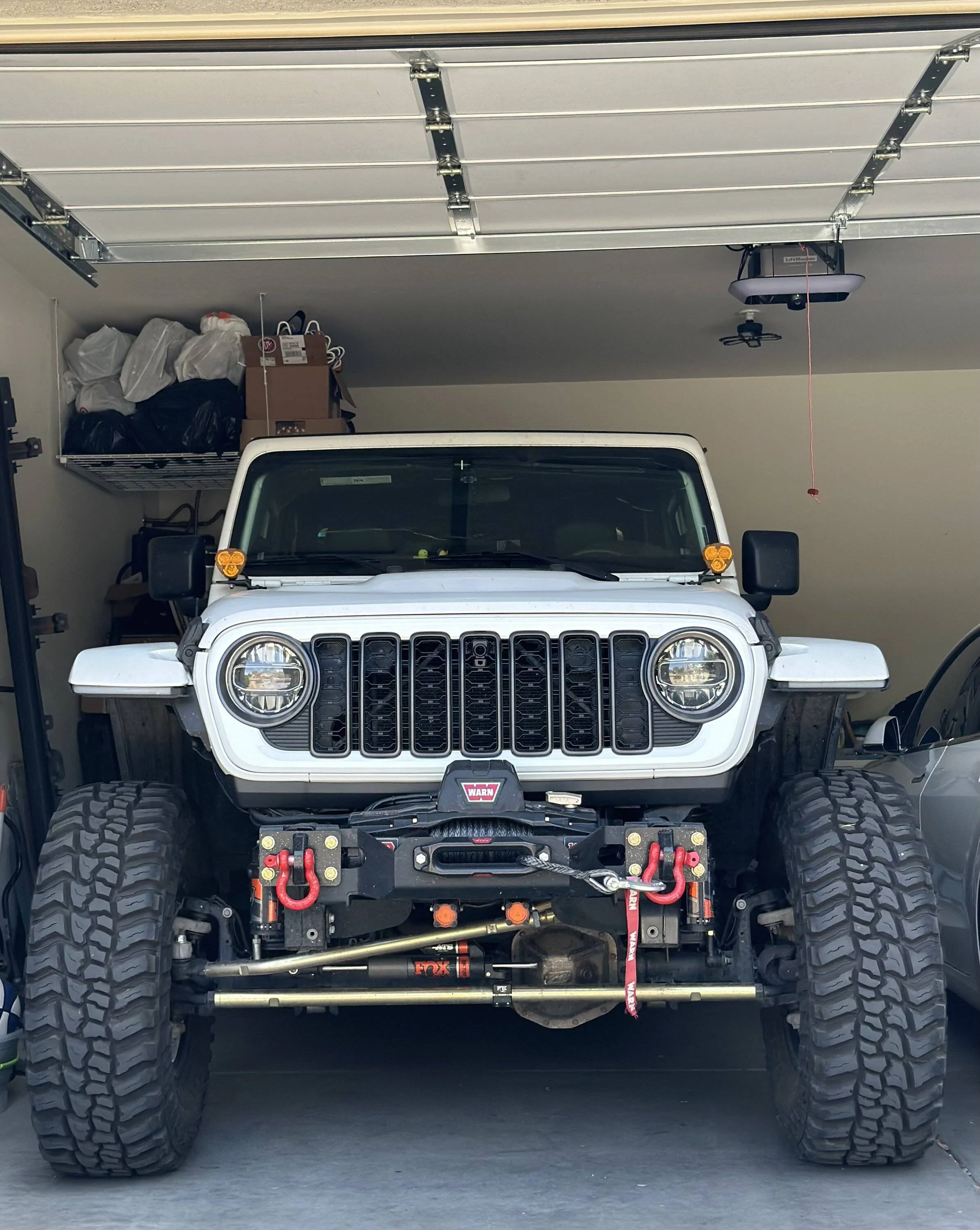 Jeep Gladiator Updated 2024+ grille installed on my 2020 JT (temperature readings added) IMG_2879