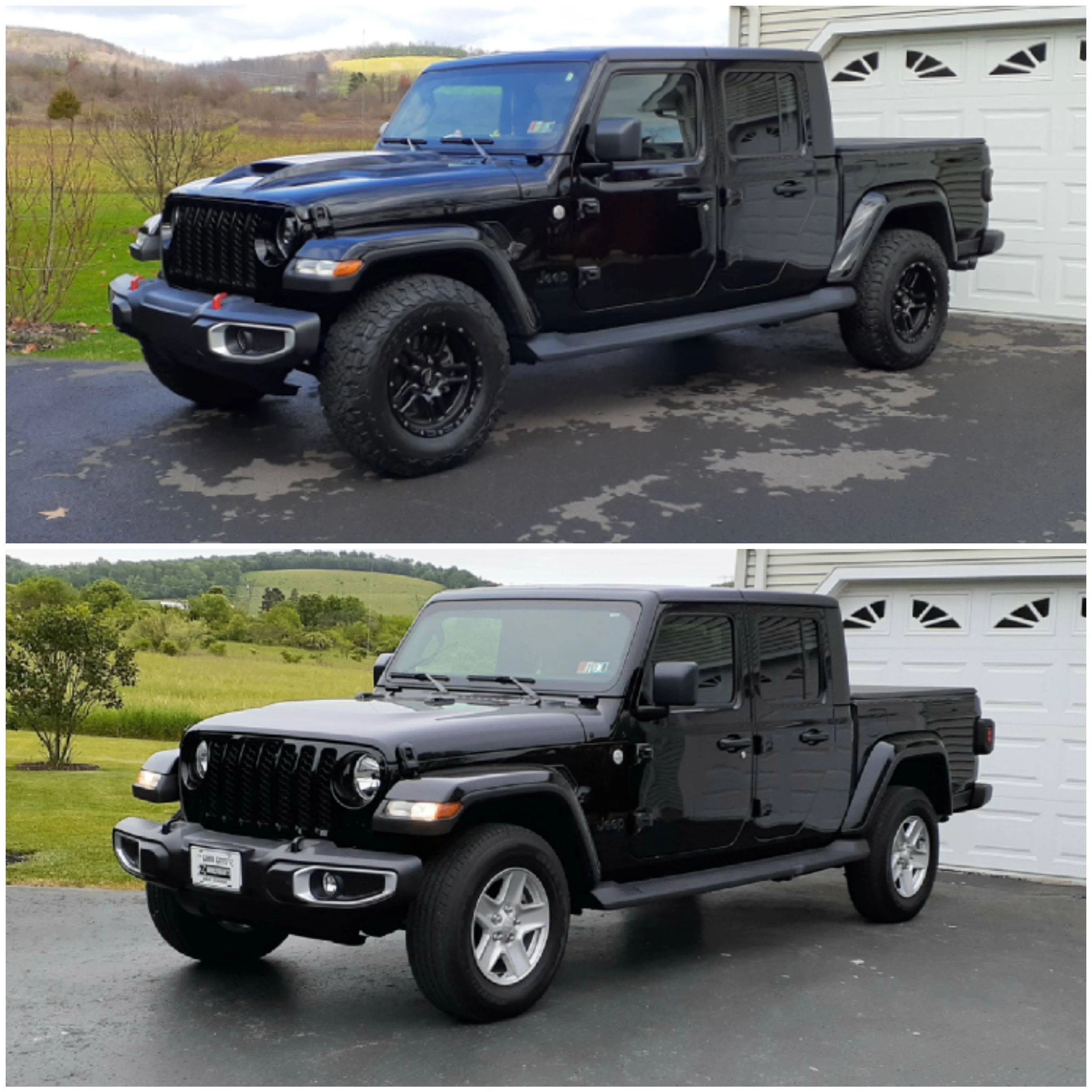 Jeep Gladiator Tire size question 20221112_114621