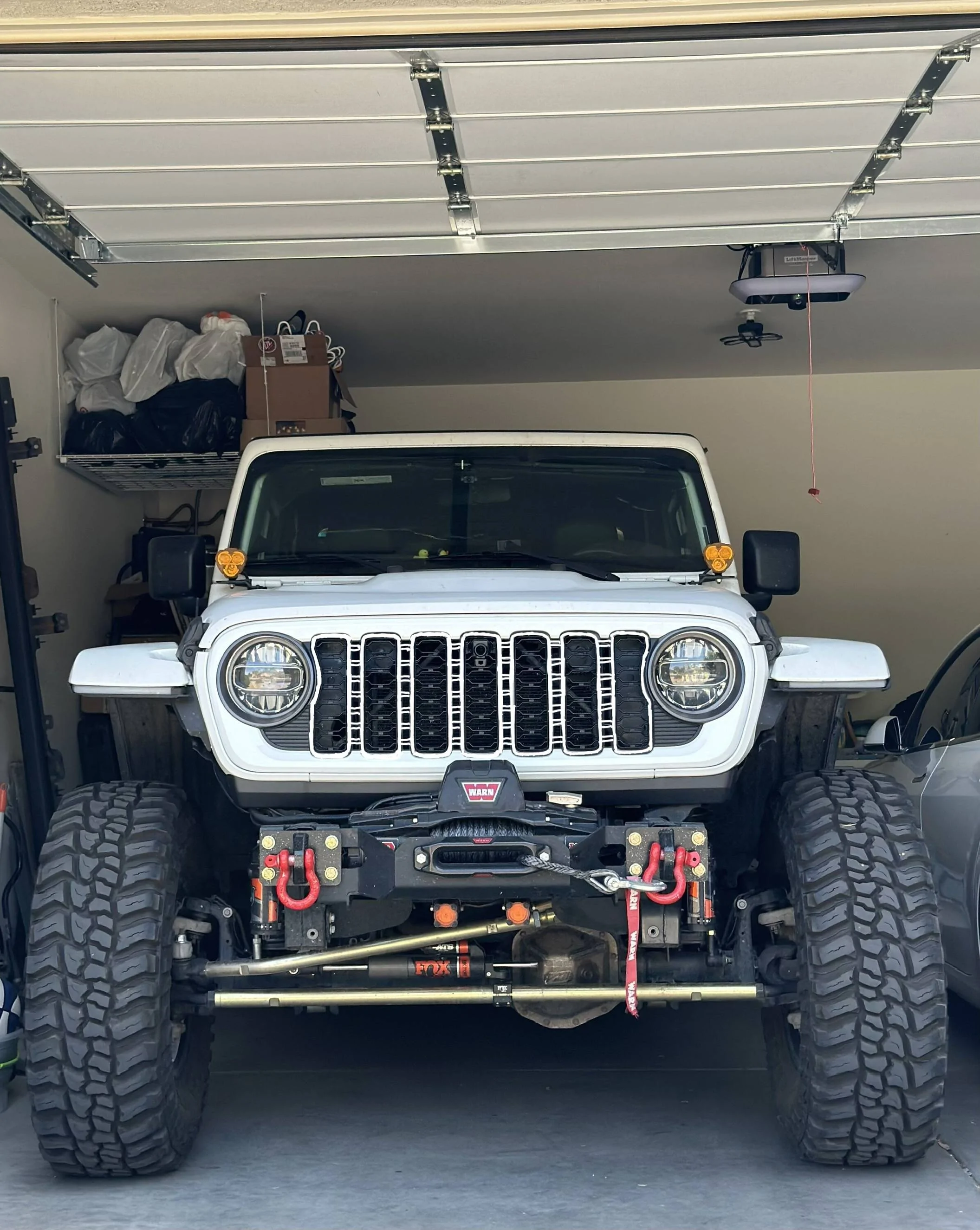 Jeep Gladiator Updated 2024+ grille installed on my 2020 JT (temperature readings added) IMG_0080