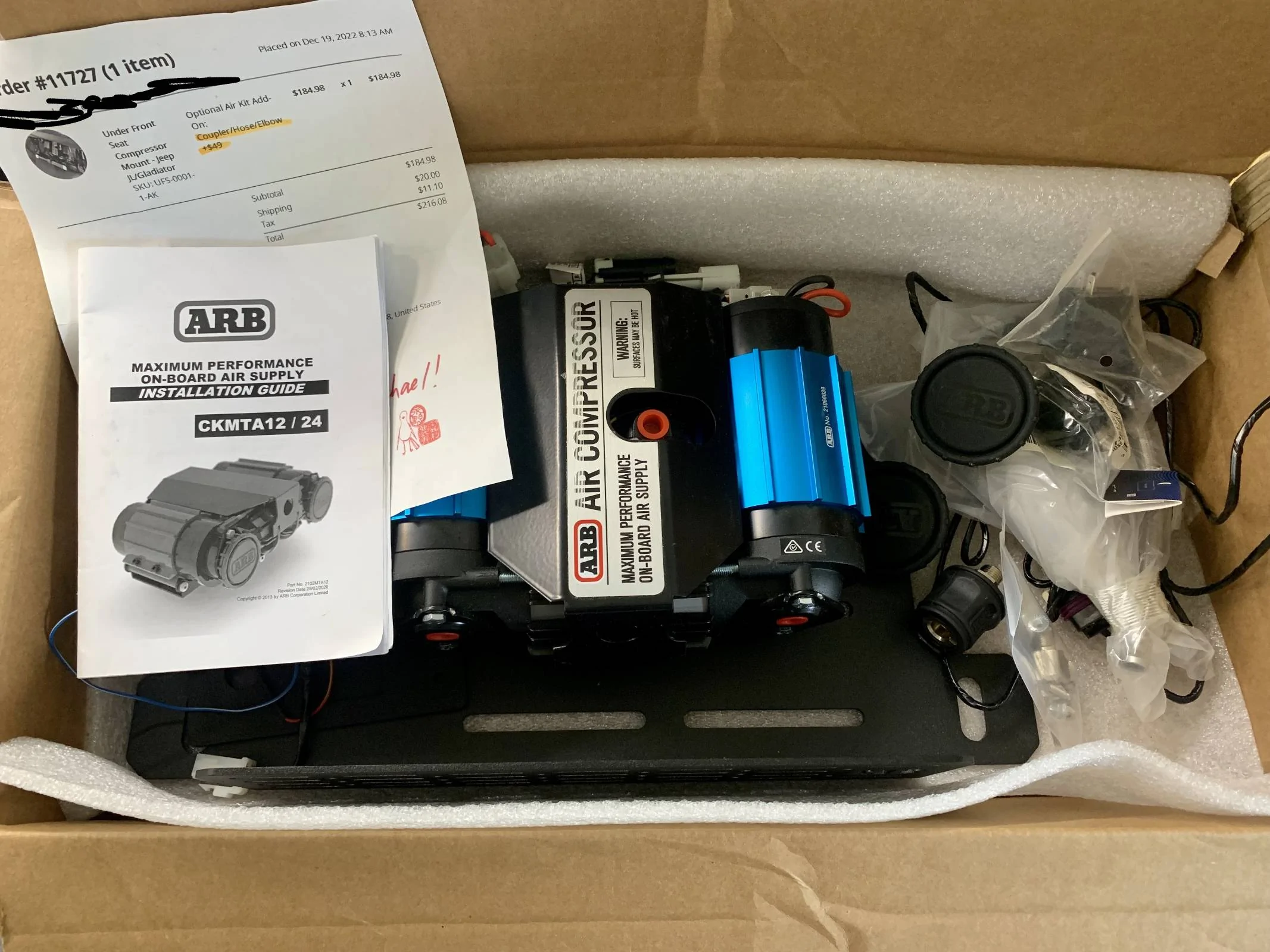 Jeep Gladiator 2021 Willys EcoDiesel - Loaded, OCD cared for w/ gobs of quality additions. arb-dual-compressor