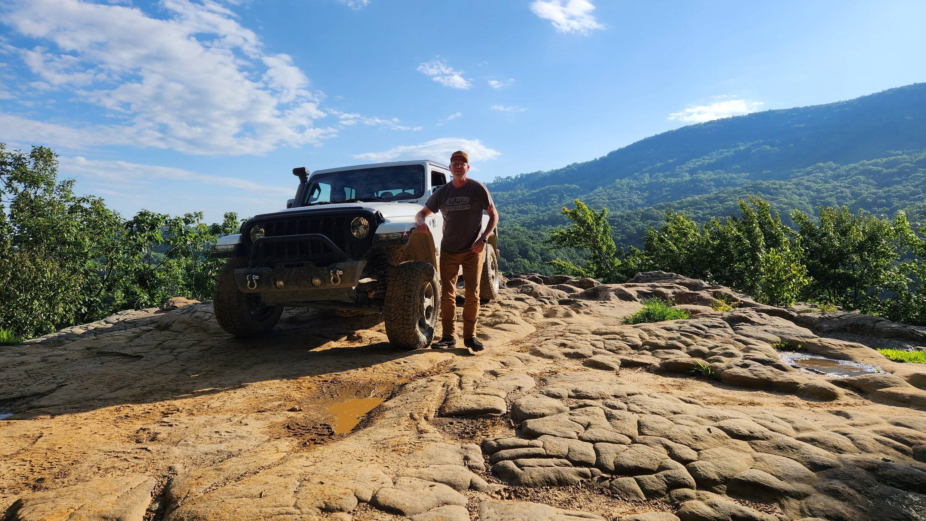 Jeep Gladiator Are all three of the Badge of Honor trails at windrock doable in a stock JTR? 20230722_184113