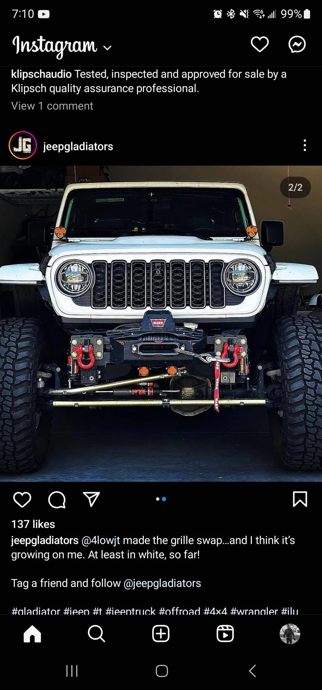 Jeep Gladiator Arizona Gladiator Owners Thread Screenshot_20230723_071012_Instagram