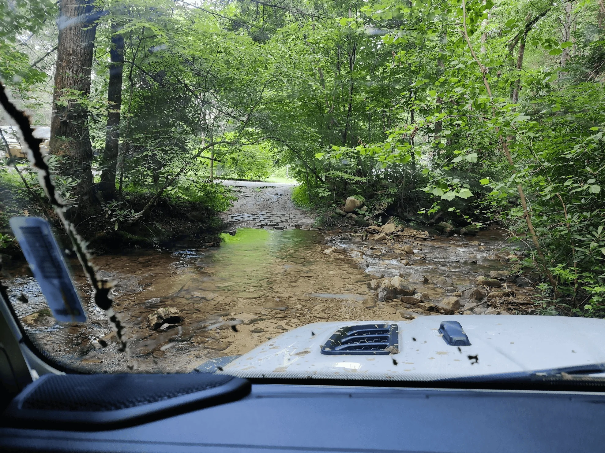 Jeep Gladiator Dicks Creek and the Beauty Spot in Unicoi County, TN 1690145912588
