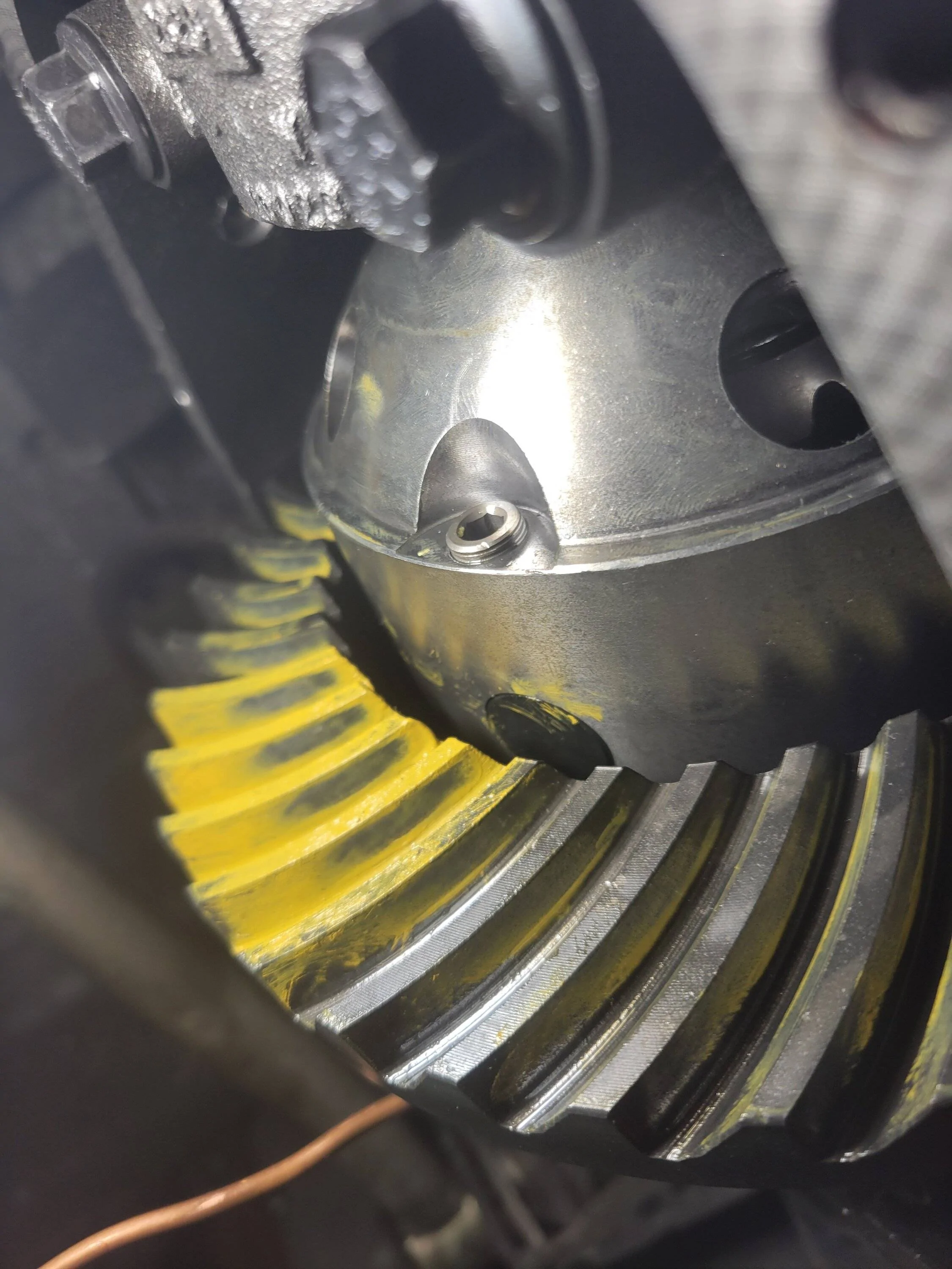 Jeep Gladiator Checkout this gear pattern, why am I getting howling under load around 45mph? 20230723_161038