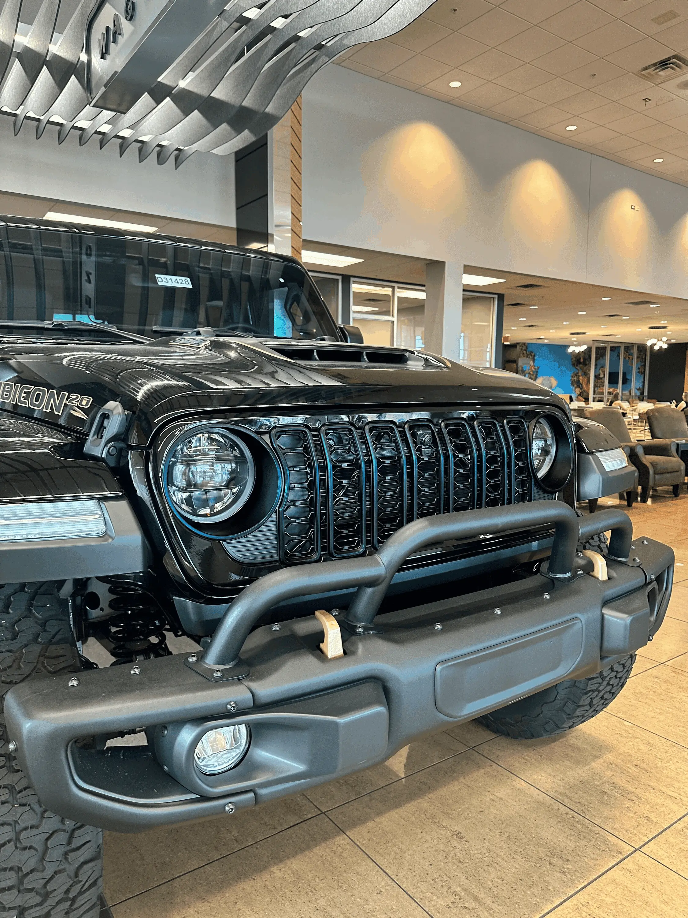 Jeep Gladiator Updated 2024+ grille installed on my 2020 JT (temperature readings added) smallergrill
