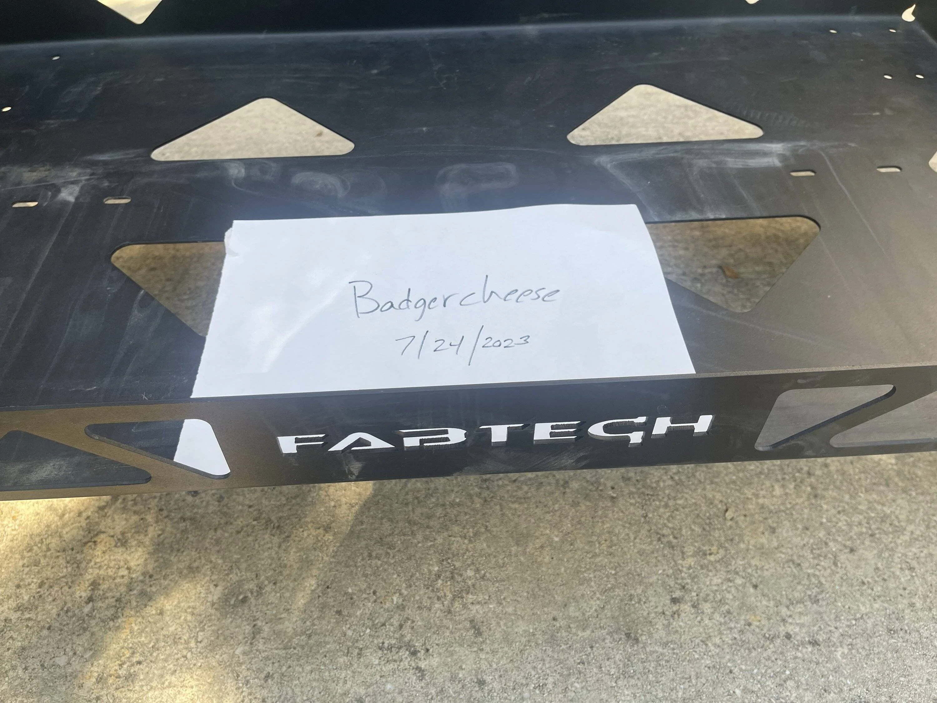 Jeep Gladiator Fabtech Cargo Rack $350 IMG_8442