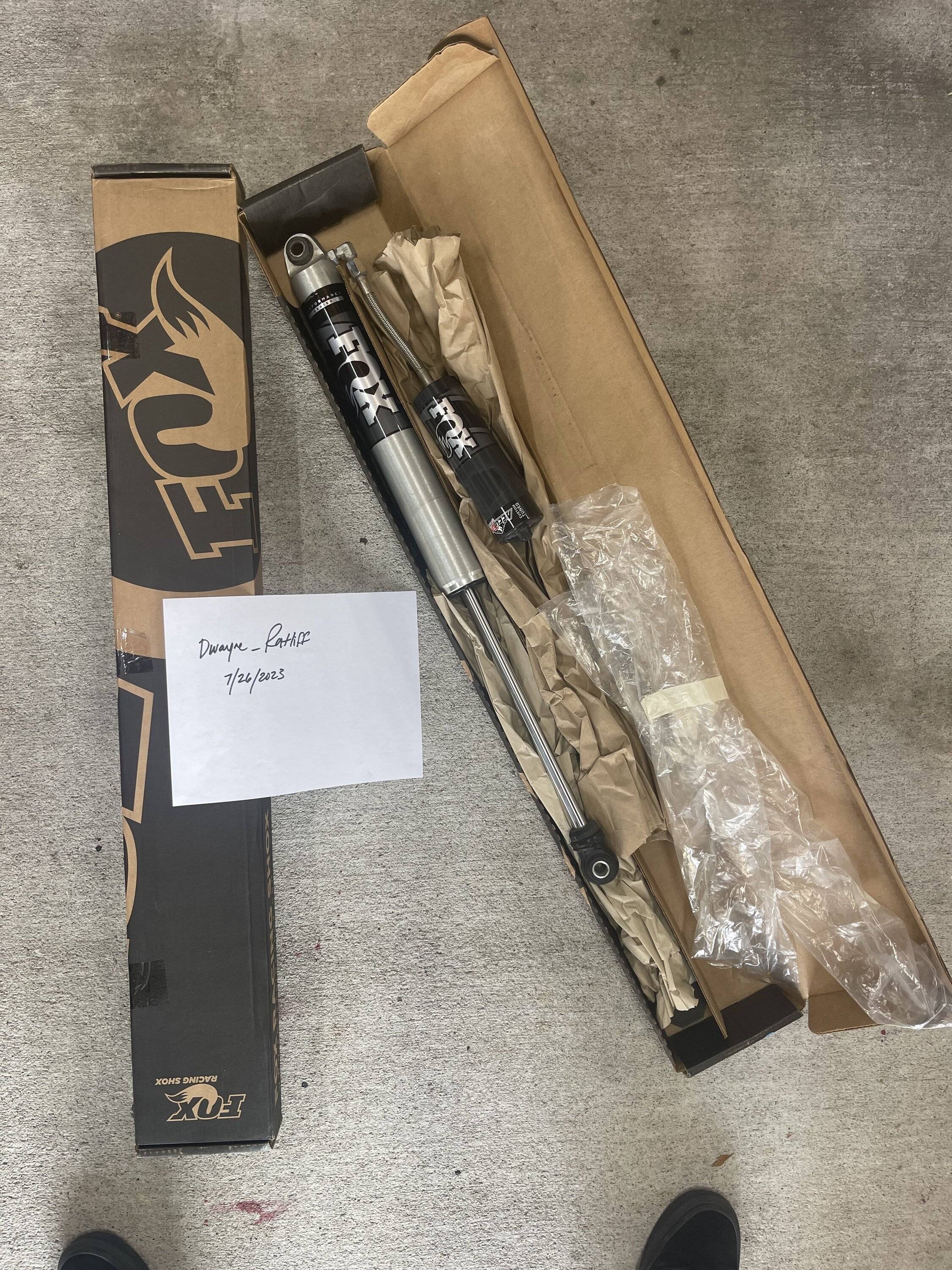 Jeep Gladiator Fox 2.0 Performance Series Front & Rear Shocks 2-3" Lift IMG_8378