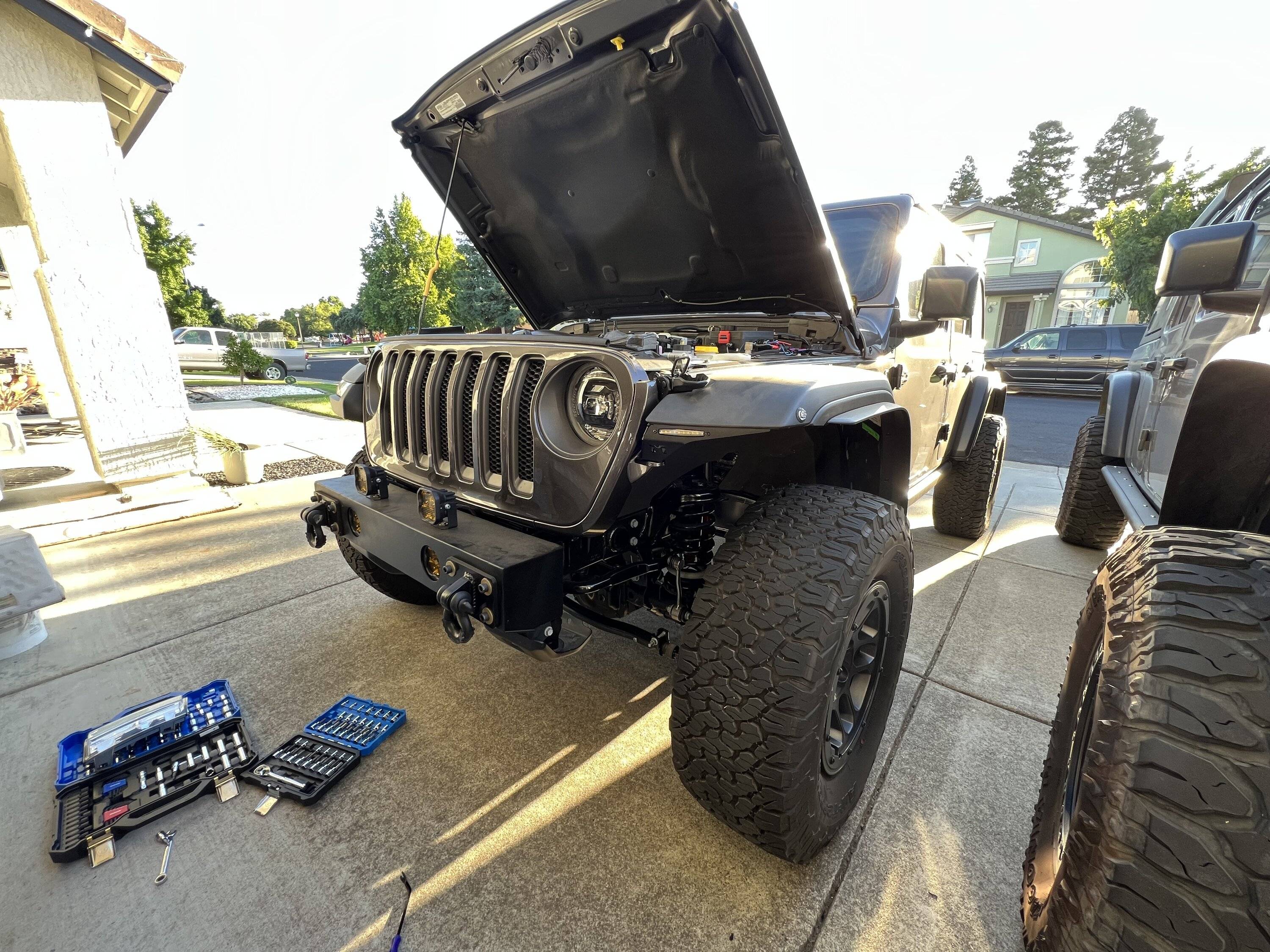 Jeep Gladiator Metalcloak fender gutz delete kit IMG_4818