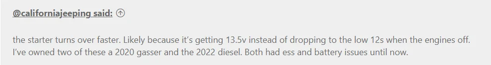 Jeep Gladiator Aux. Battery: When did yours die (or how old is it now if it hasn't)? 1690552215801