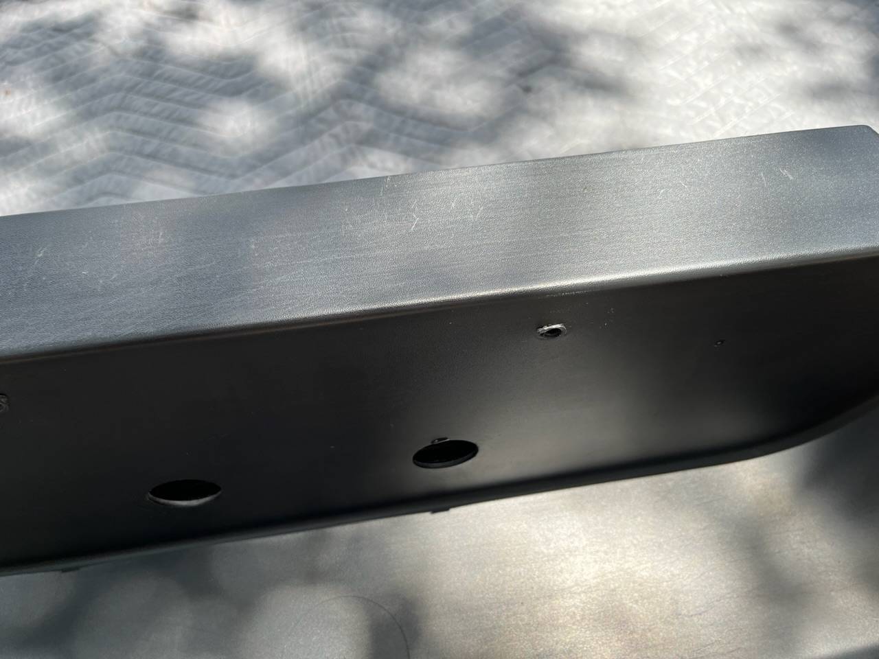 Jeep Gladiator Rear Plastic Bumper w/ 2 Tow Hook Cut Outs IMG_4931