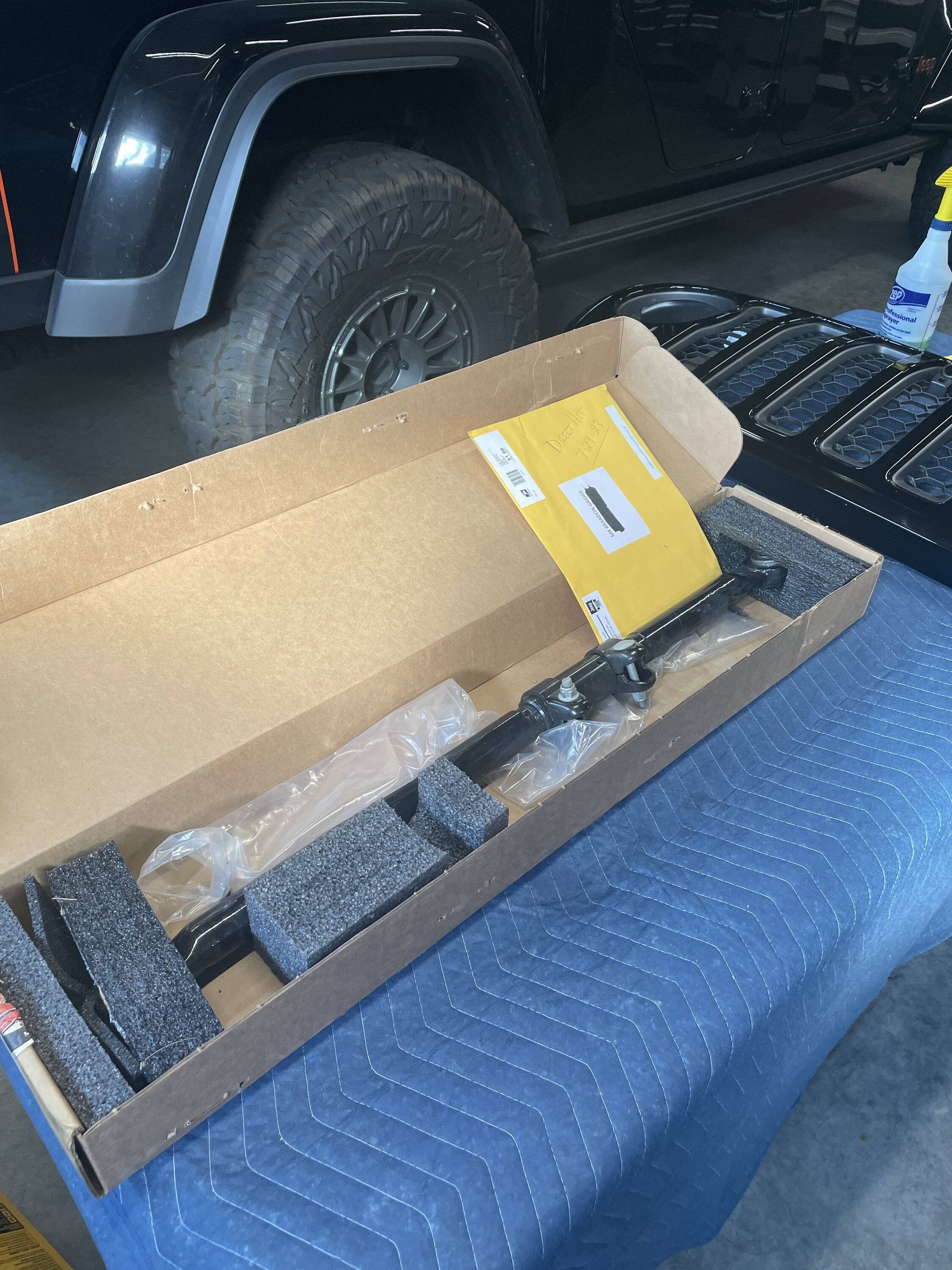 Jeep Gladiator Steer Smarts Yeti rear track bar IMG_0217