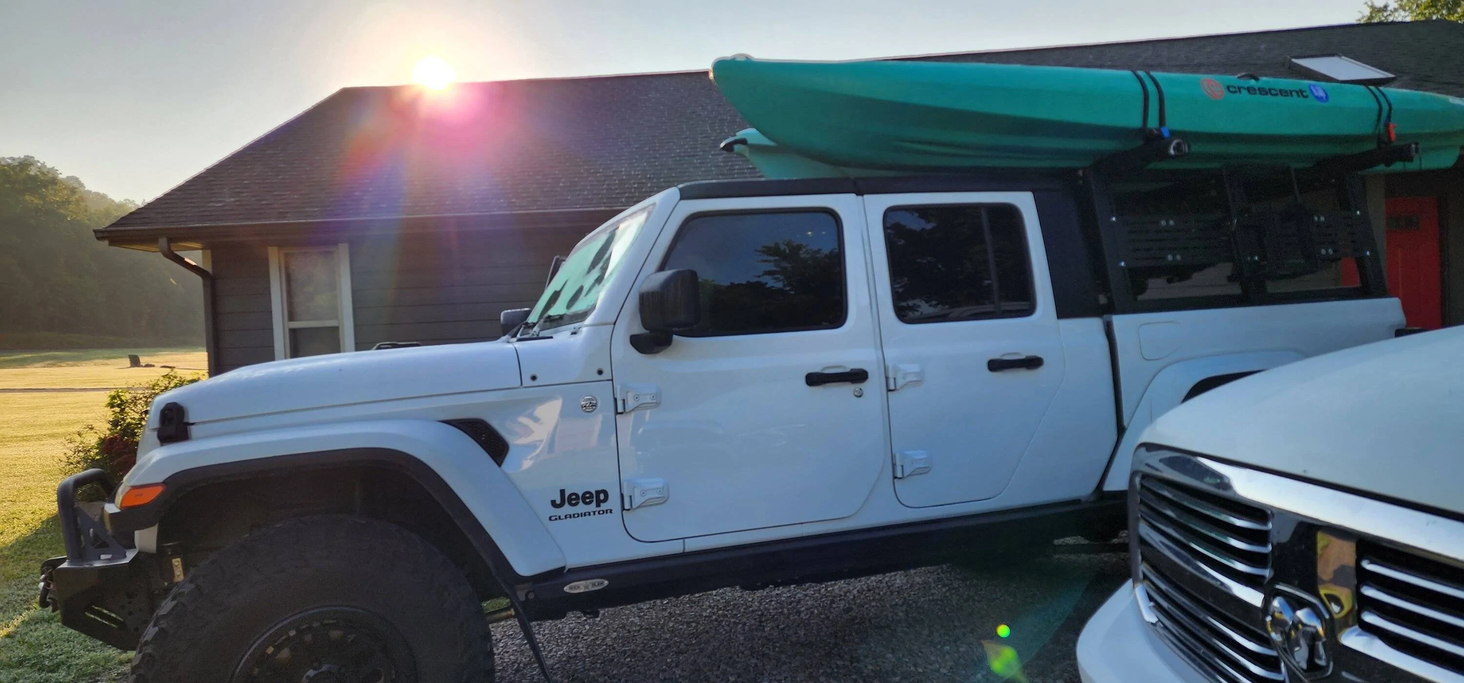 Jeep Gladiator Canoe Rack for a Rebel Off Road XPLOR Rack? 20230724_073430