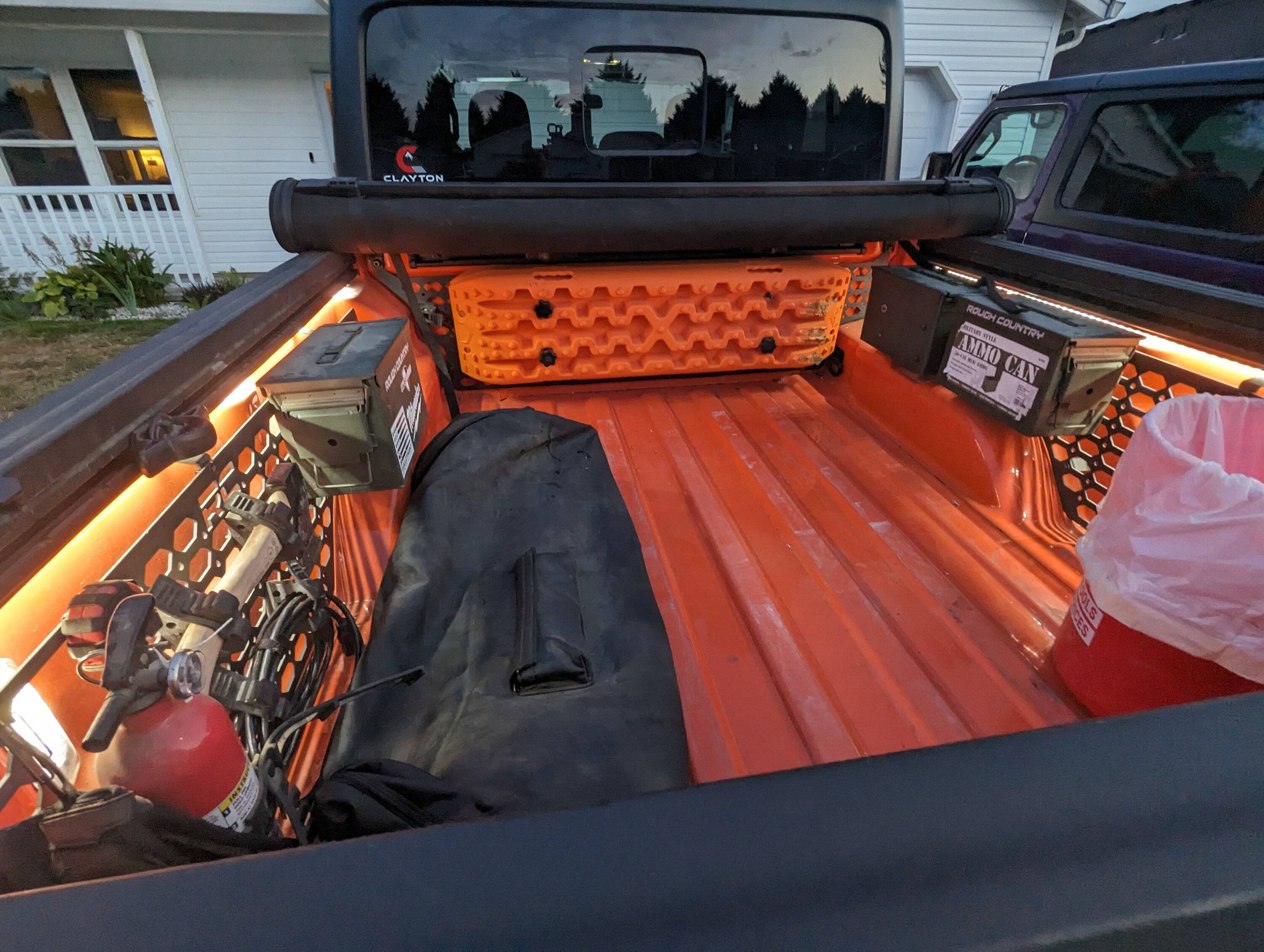 Jeep Gladiator Bed Molle Panel Mounts - What is everyone using? PXL_20230730_040113789.MP