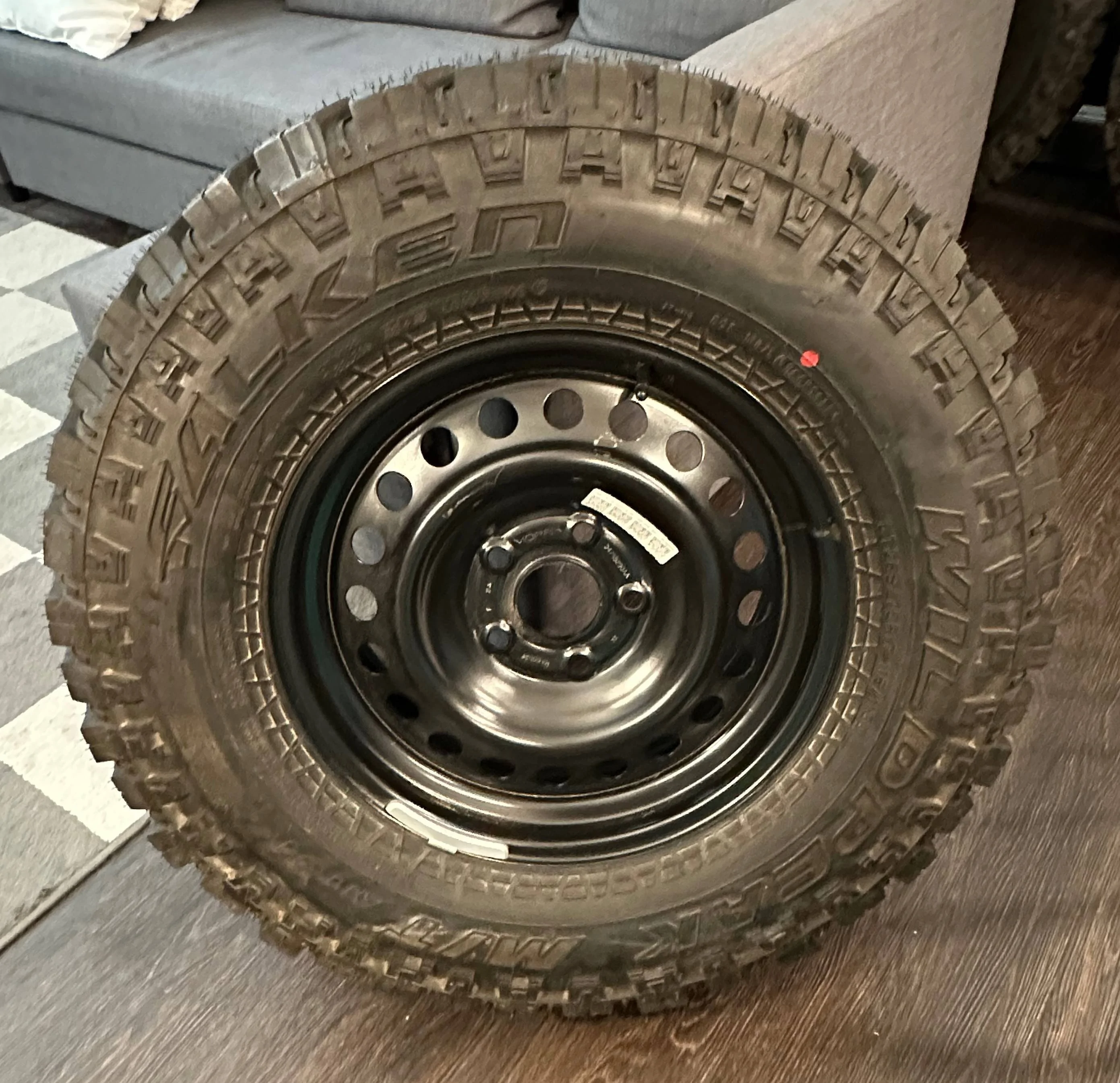 Jeep Gladiator '22 Rubicon Wheels 33" Falken M/Ts 4500 miles - $1000 spare_front