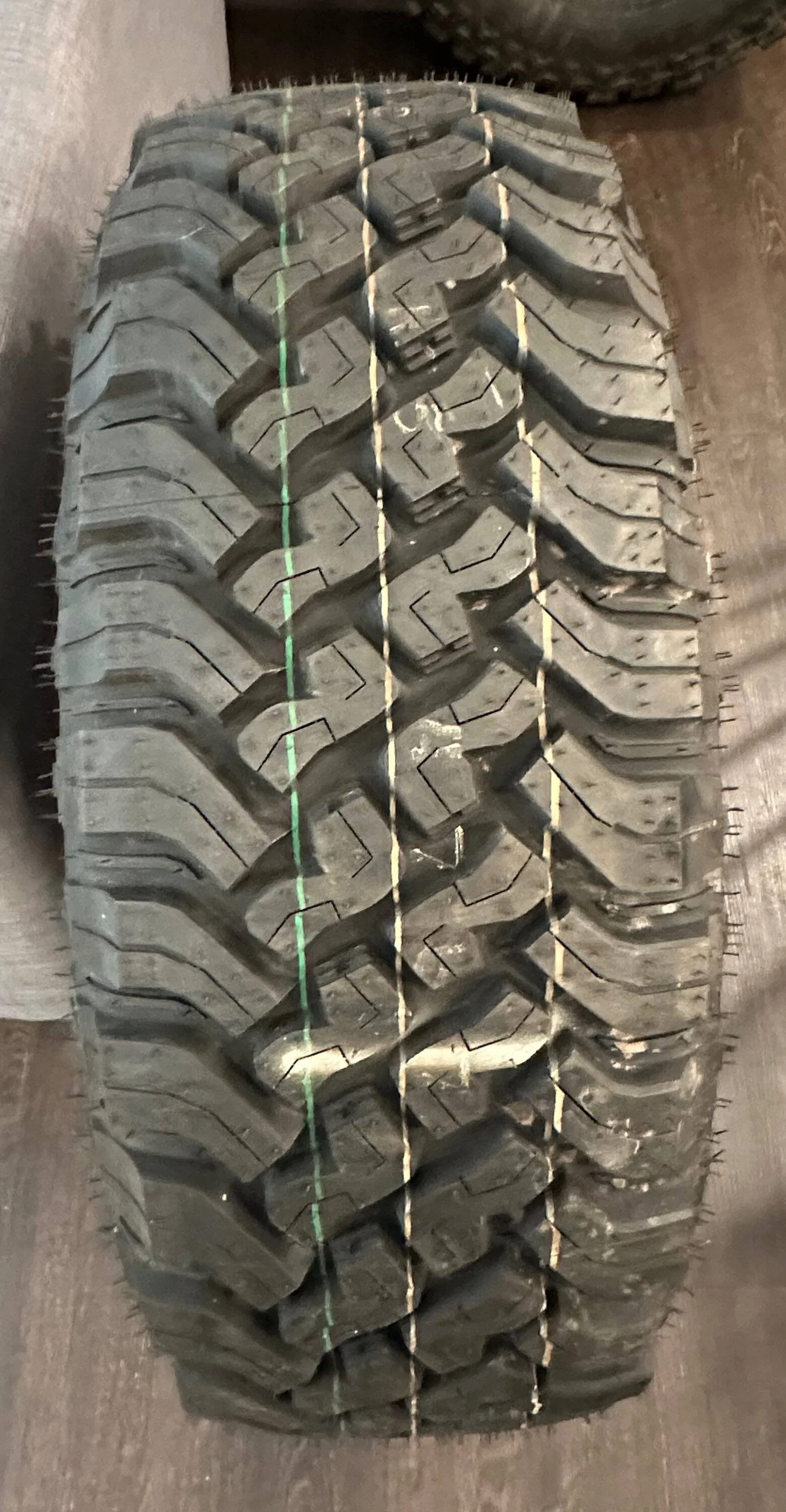 Jeep Gladiator '22 Rubicon Wheels 33" Falken M/Ts 4500 miles - $1000 spare_tread